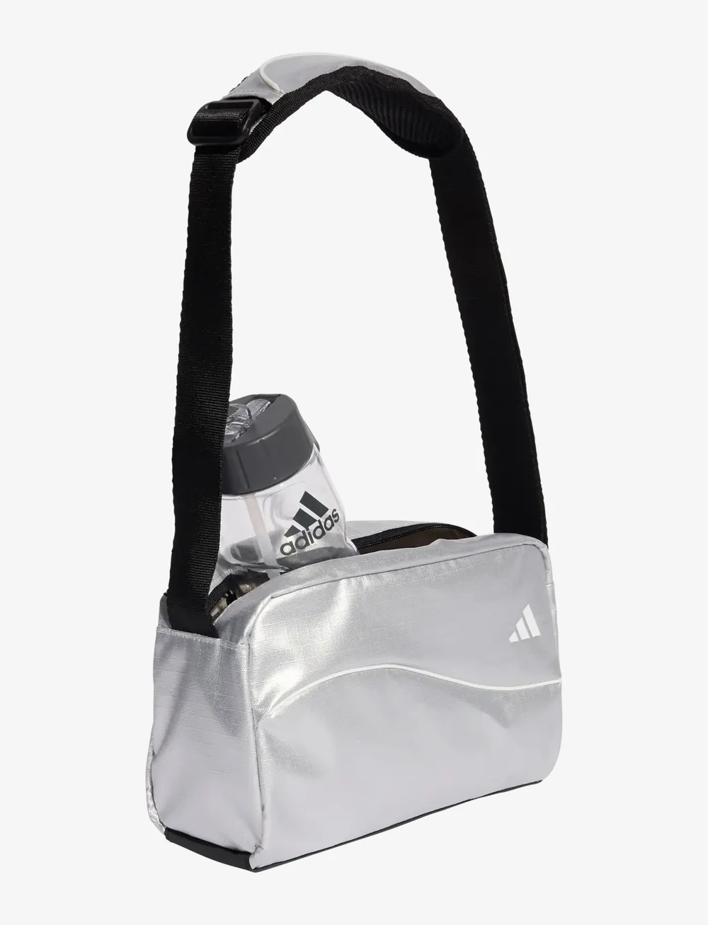adidas Performance - ADIDAS GL BAG - handtaschen & bauchtaschen - silvmt/white - 2