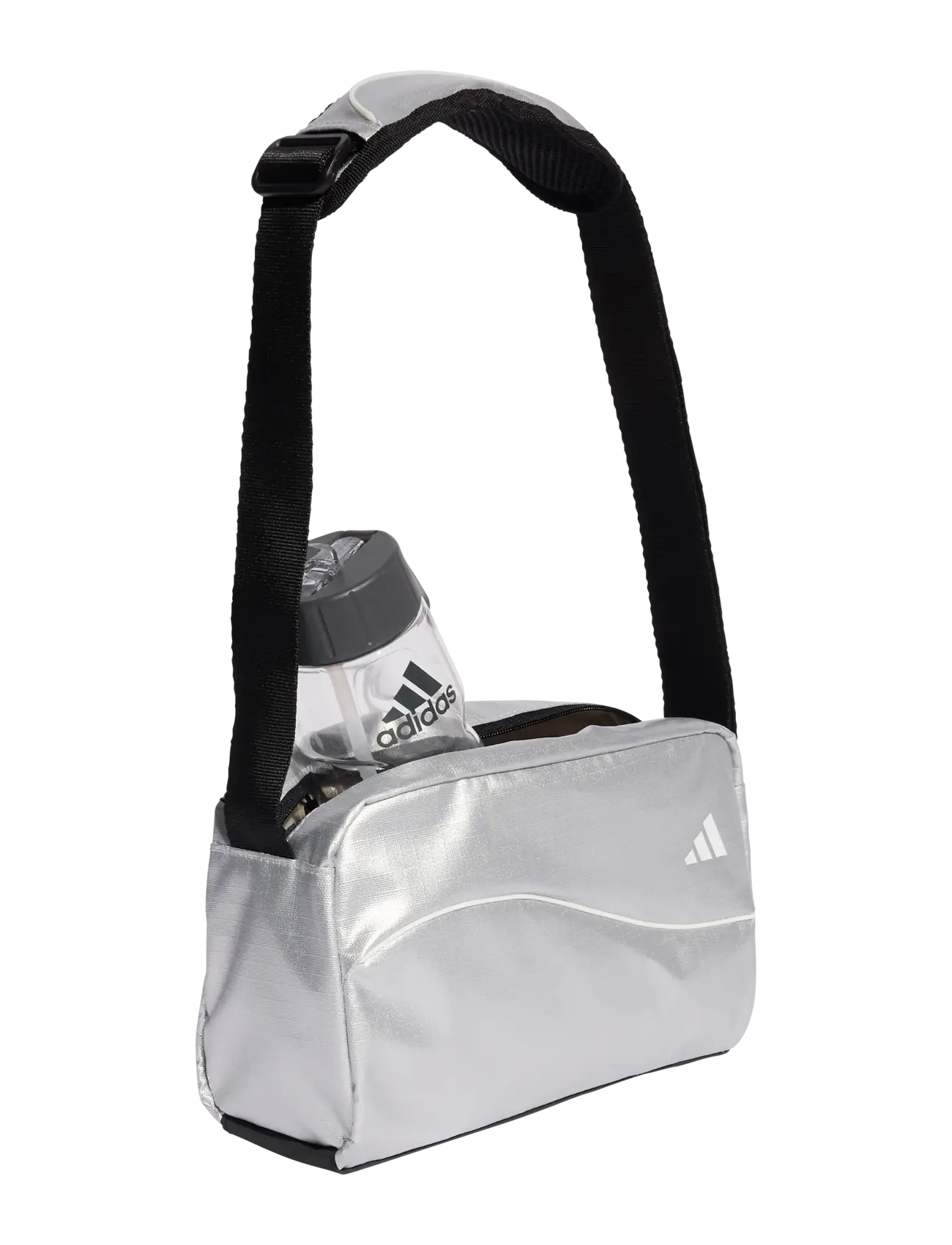 adidas Performance - ADIDAS GL BAG - crossbody- og midjevesker - silvmt/white - 2