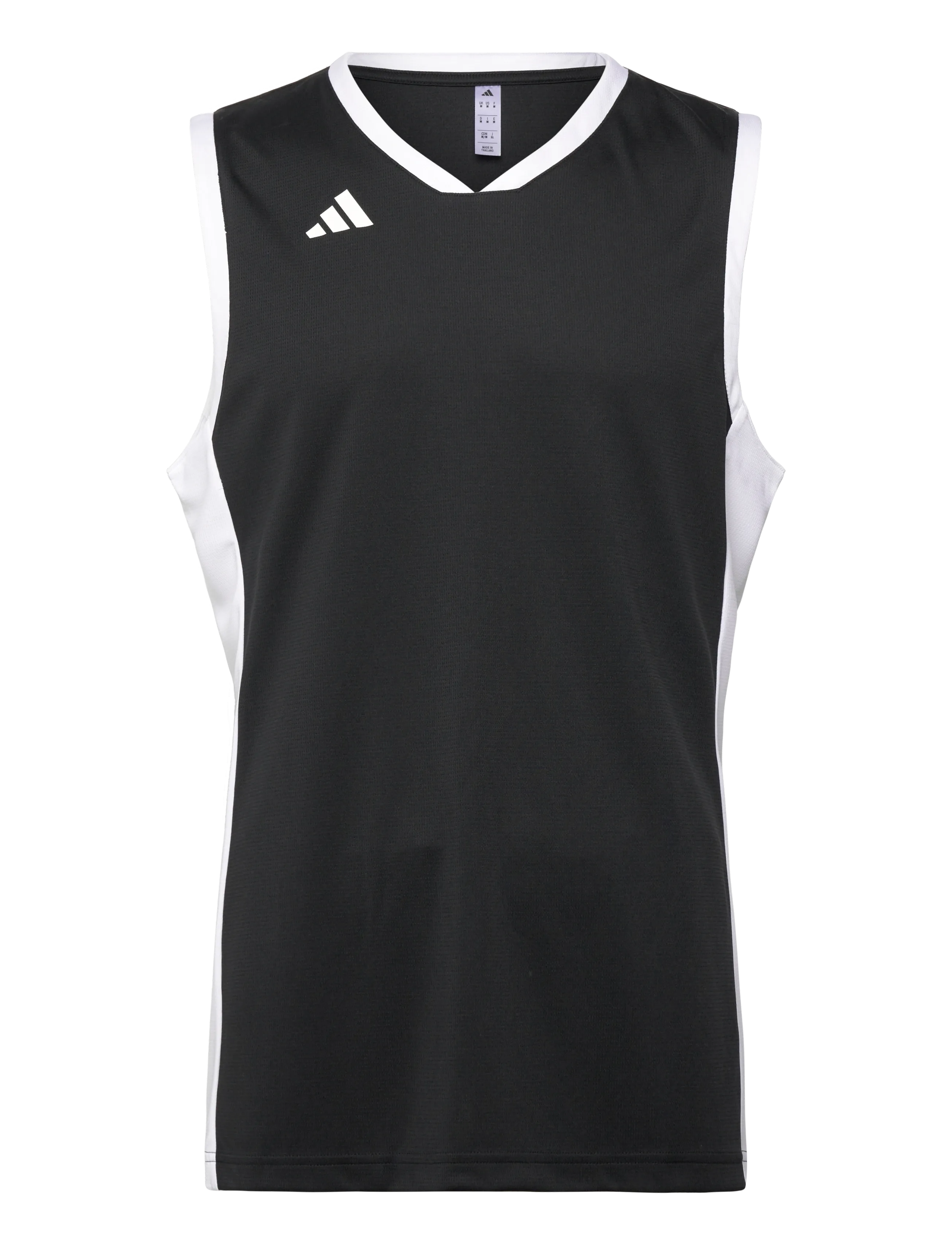 adidas Performance M PULSE SPEED J - Õlapaeltega pluusid - BLACK/WHITE / black