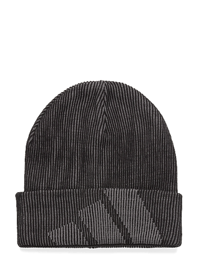 adidas Performance TWO TONE BEANIE - Mützen - BLACK/GREFIV / grey