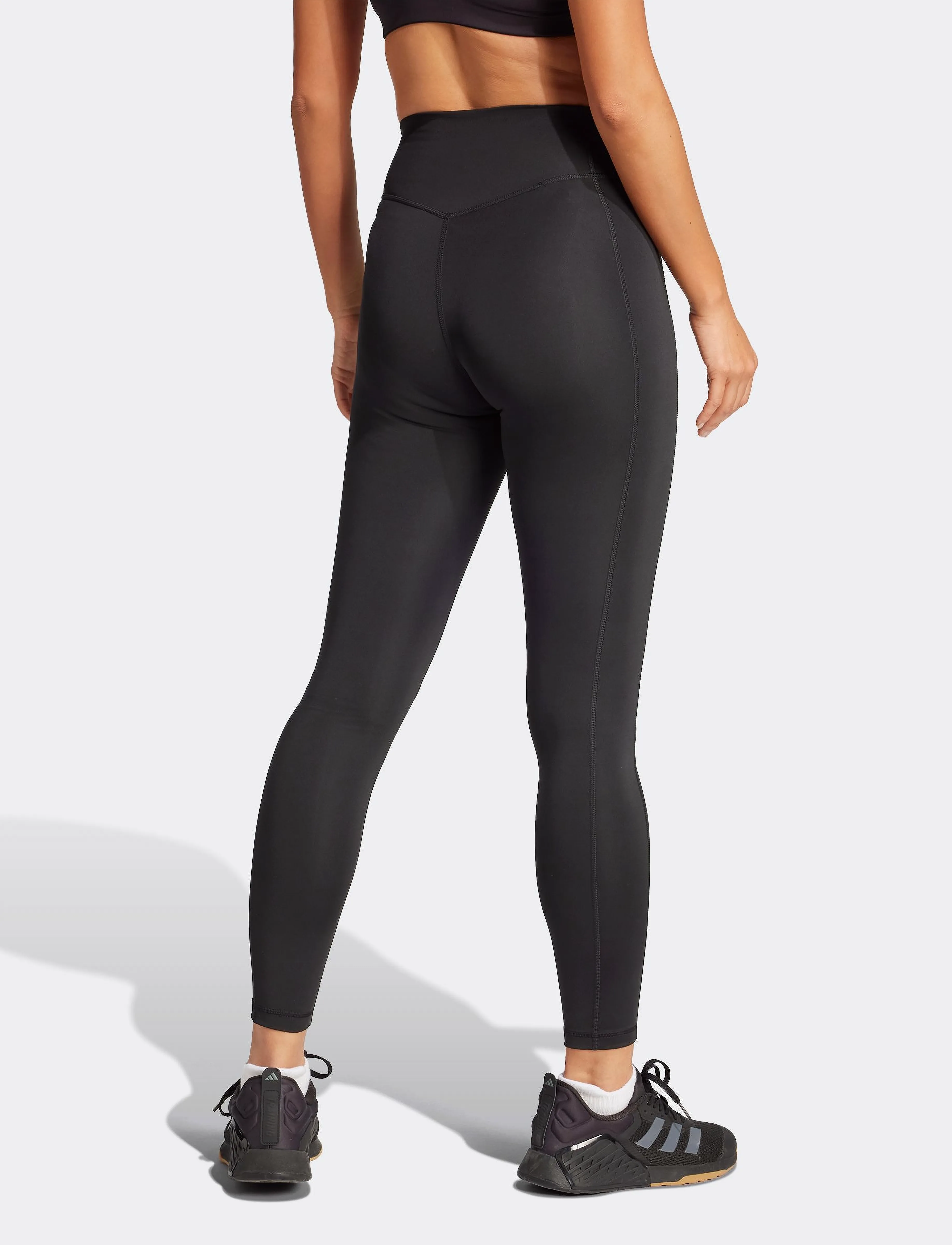 adidas Performance - OPT ST HR 7/8 L - 7/8 länge - black - 5