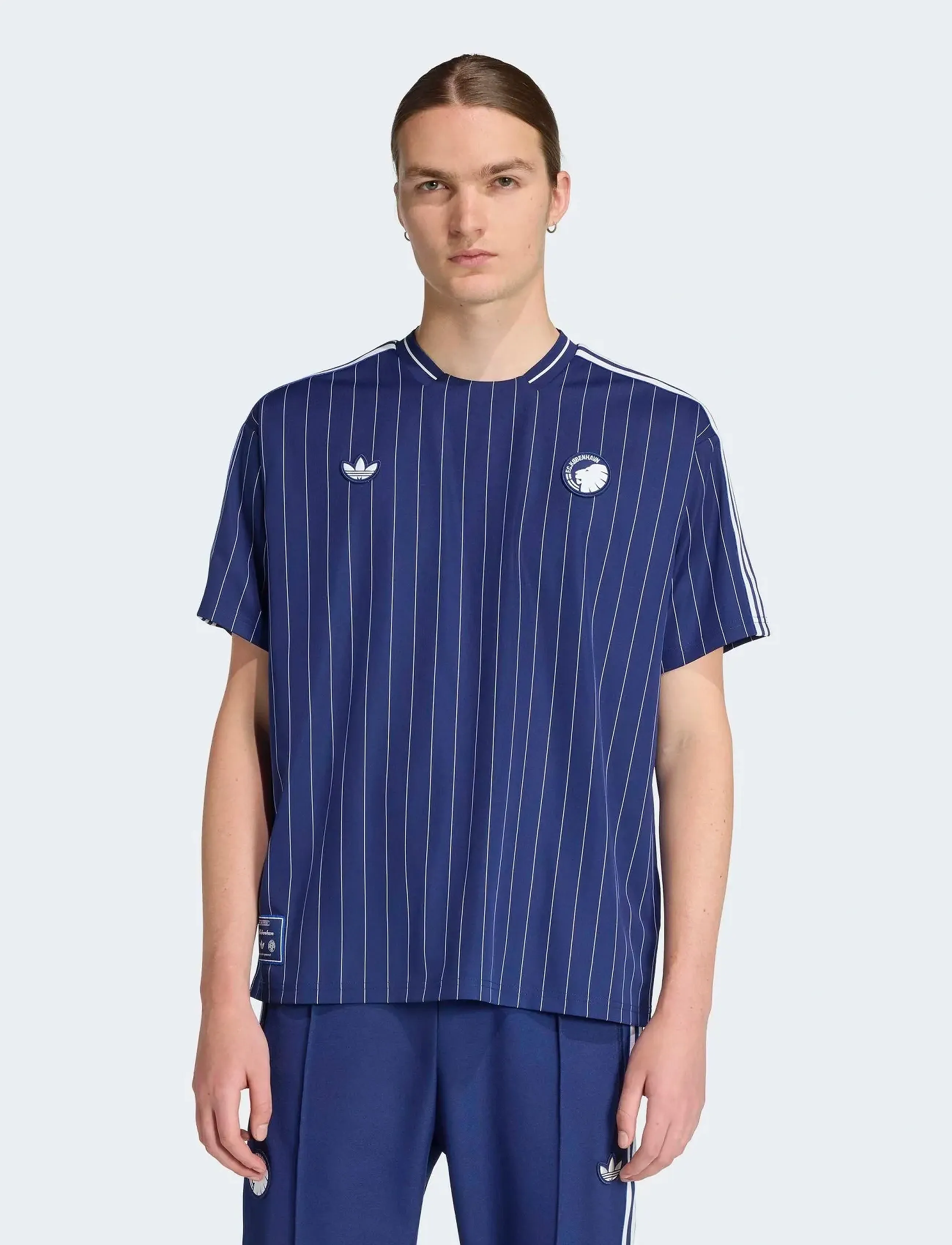 adidas Performance Fck Icon Jsy, Mænd, Nålestribet Trøje, Navy, Str: XXXL