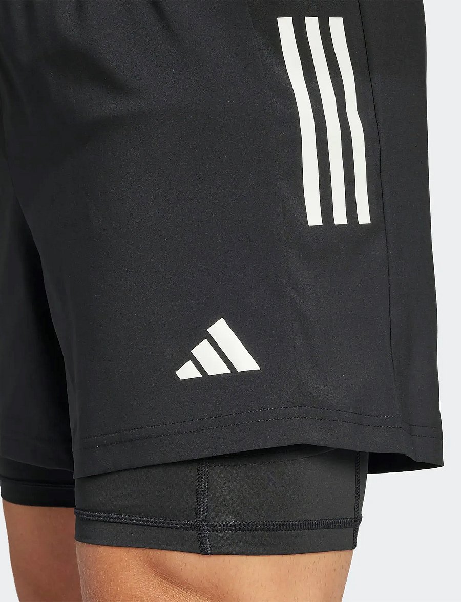 adidas Performance - OTR B S 2in1 M - laufshorts - black - 3