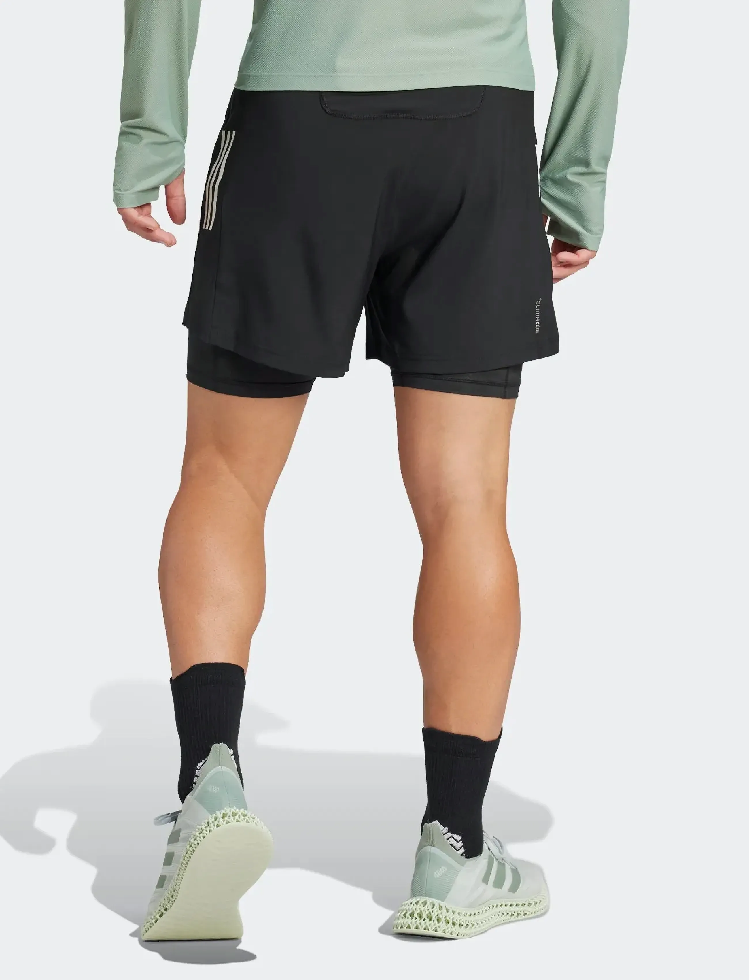 adidas Performance - OTR B S 2in1 M - laufshorts - black - 4