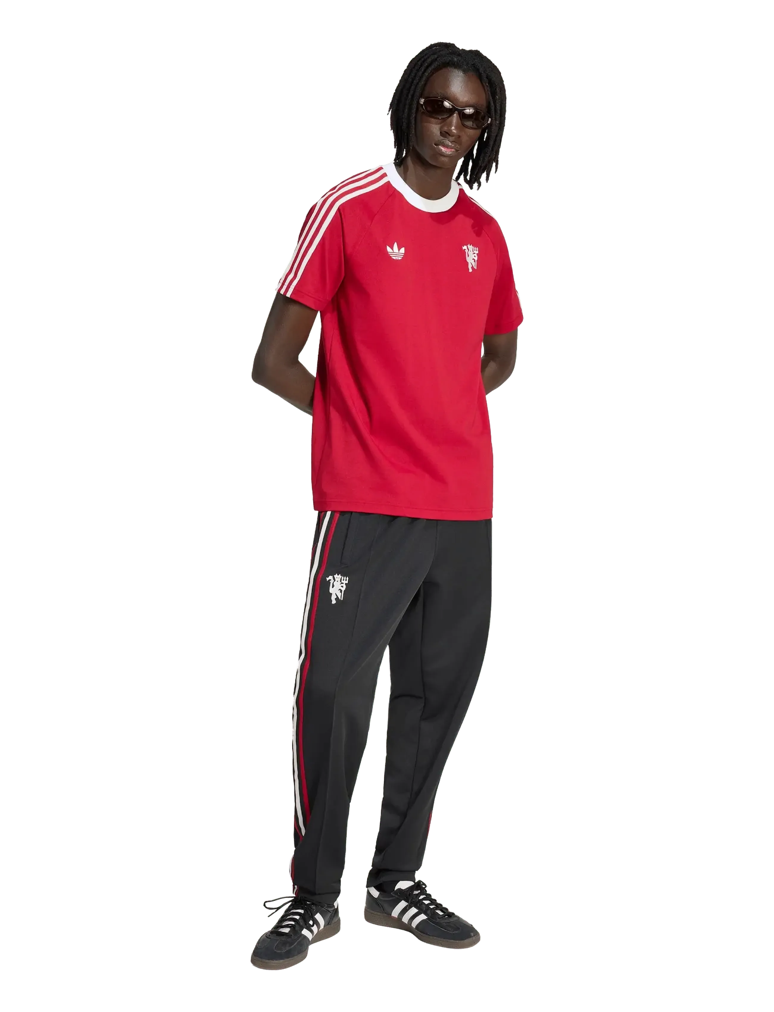 adidas Performance - MUFC OG TP - spordipüksid - black - 2