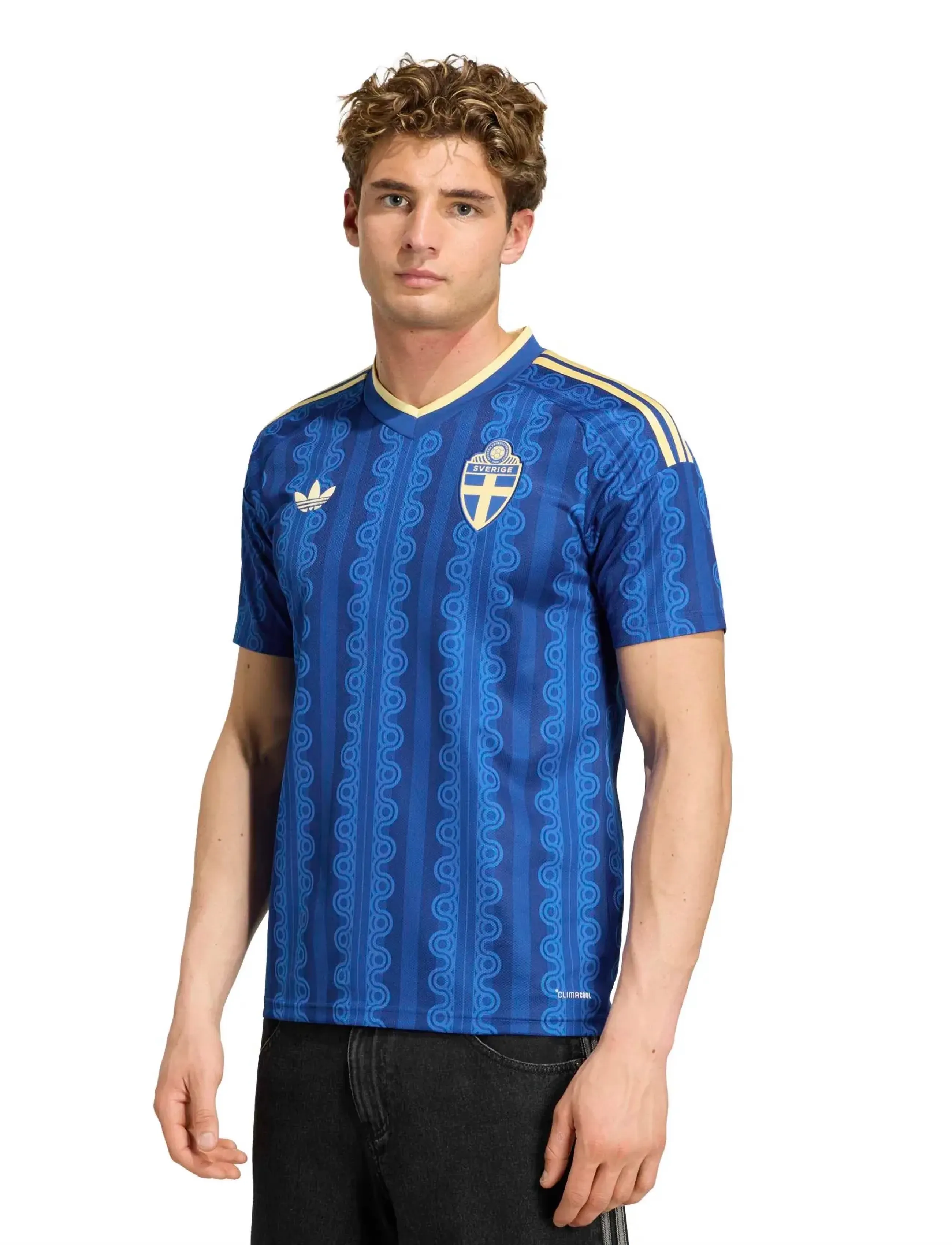 adidas Performance Svff A Jsy, Mænd, Fodboldtrøje, Blå, Str: S