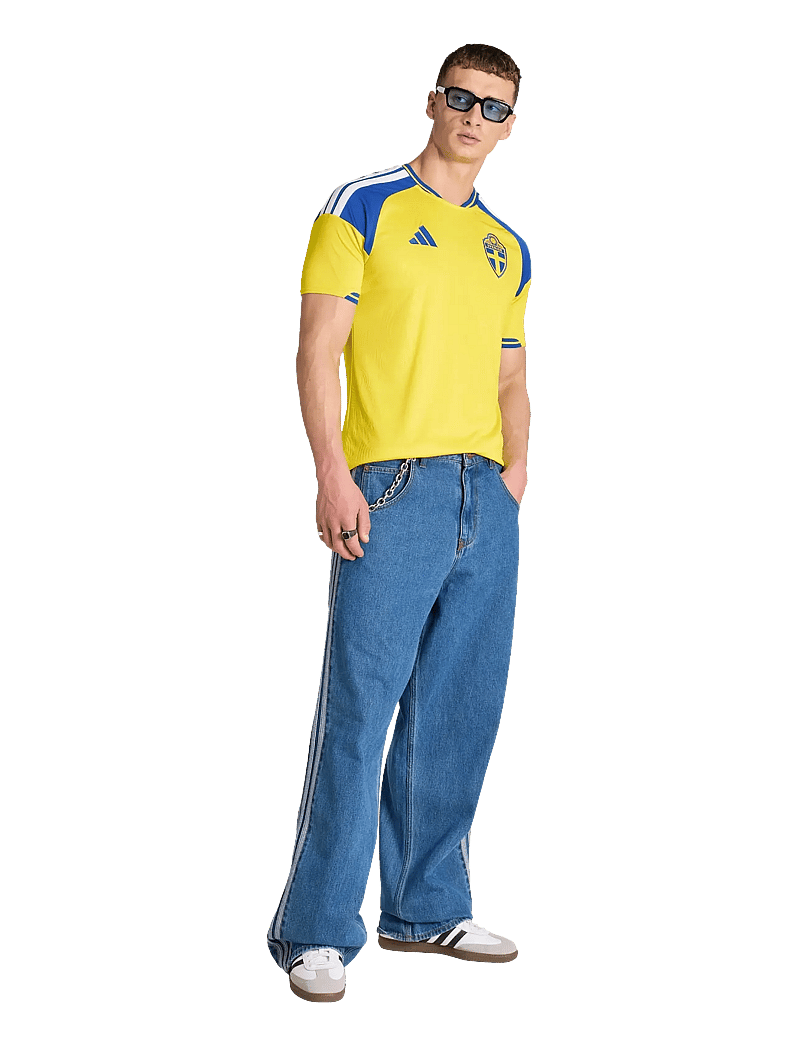 adidas Performance - SVFF H JSY - fußballoberteile - yellow - 3