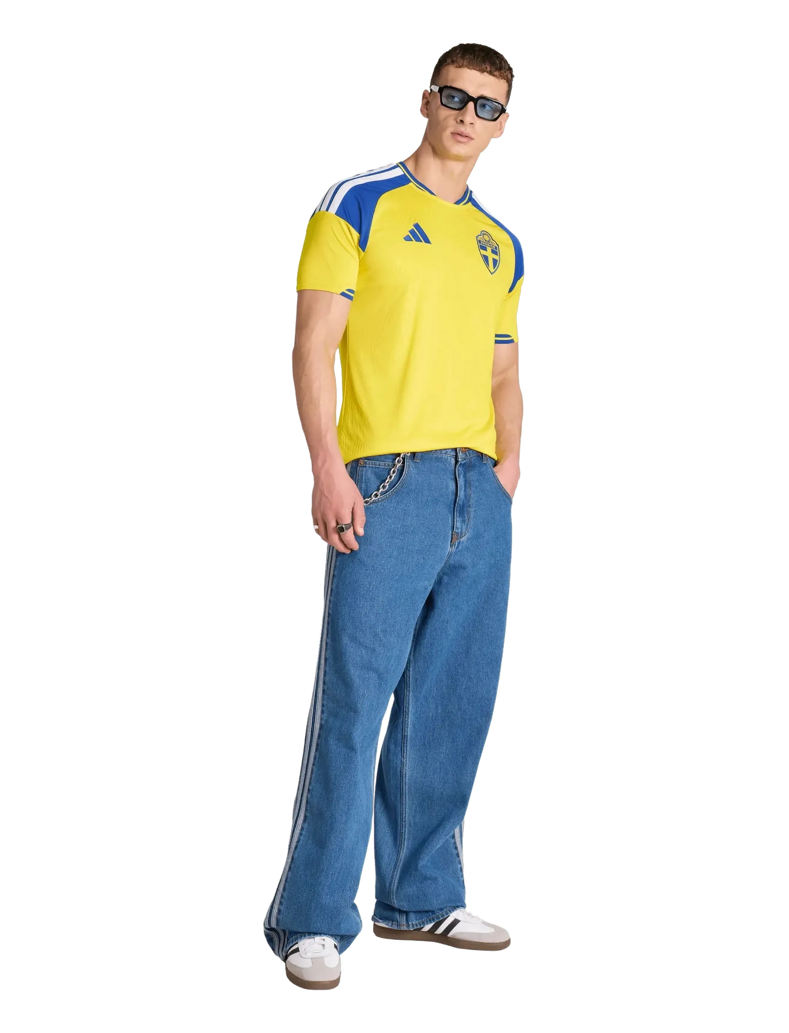 adidas Performance - SVFF H JSY - fußballoberteile - yellow - 3