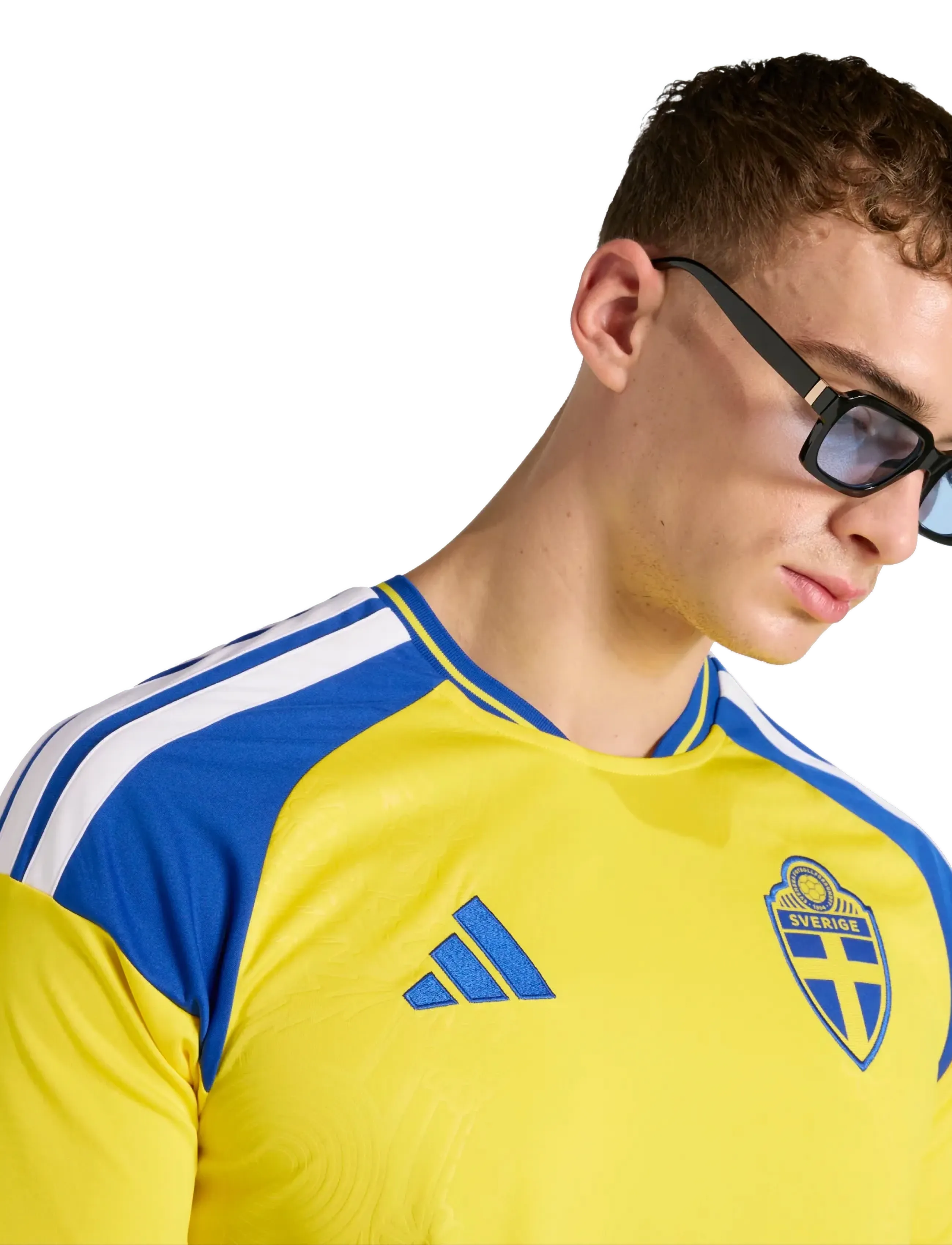 adidas Performance - SVFF H JSY - fußballoberteile - yellow - 5