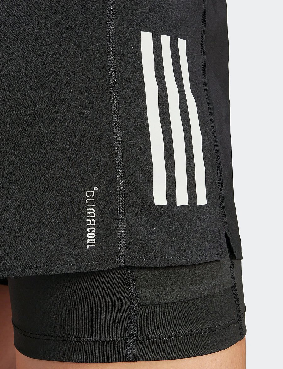 adidas Performance - OTR B S 2in1 W - hardloopshorts - black - 3
