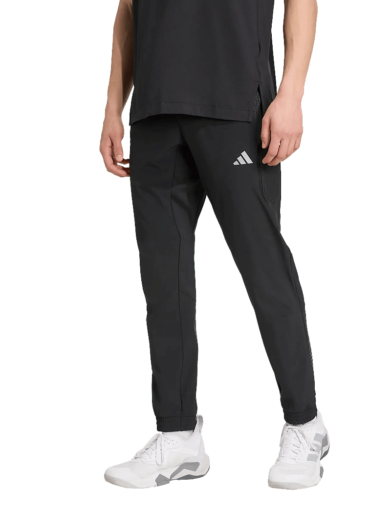 adidas Performance - TECH APP S-PANT - trainingshosen - black/carbon - 2