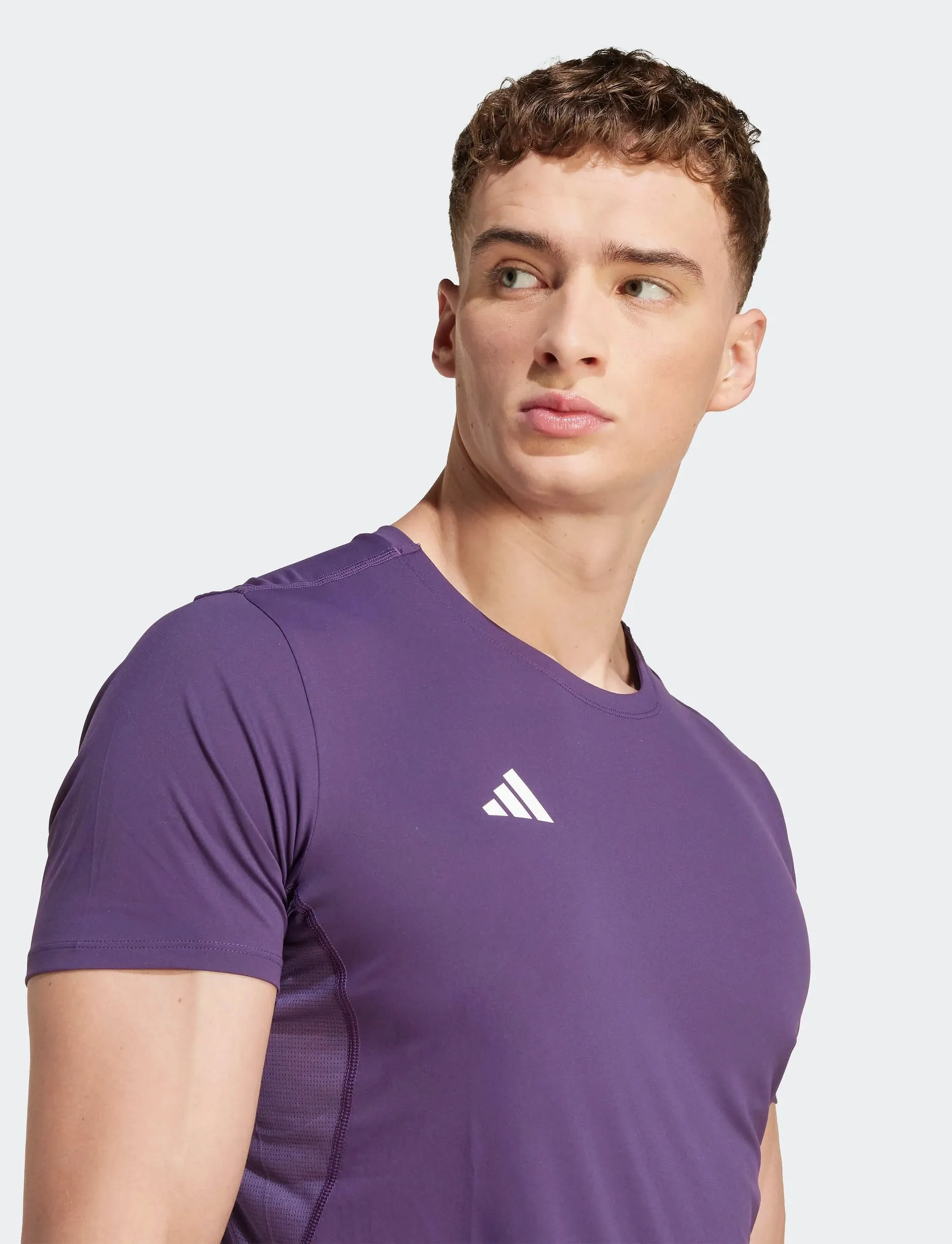 adidas Performance - ADIZERO E TEE - lägsta priserna - aurplu - 3