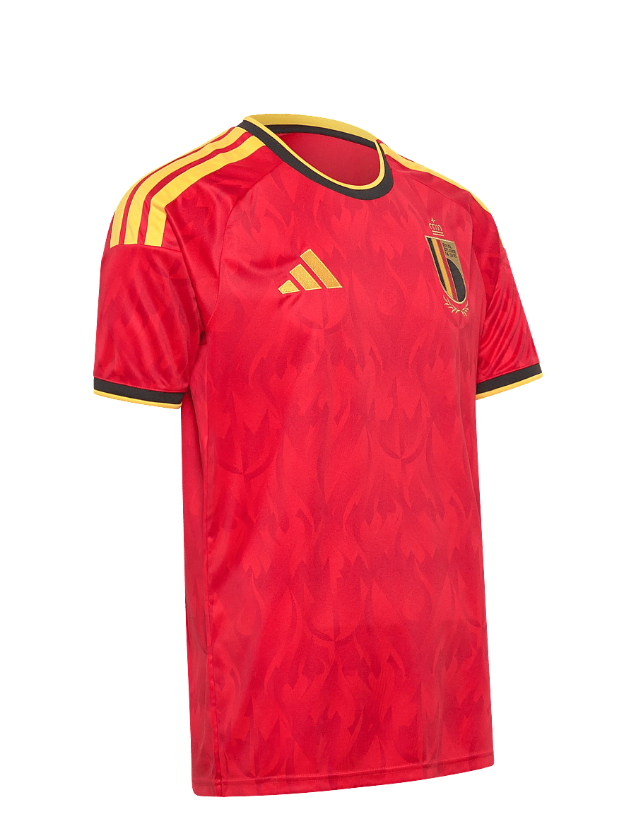 adidas Performance - RBFA H JSY - fodboldtrøjer - red/bogold - 3