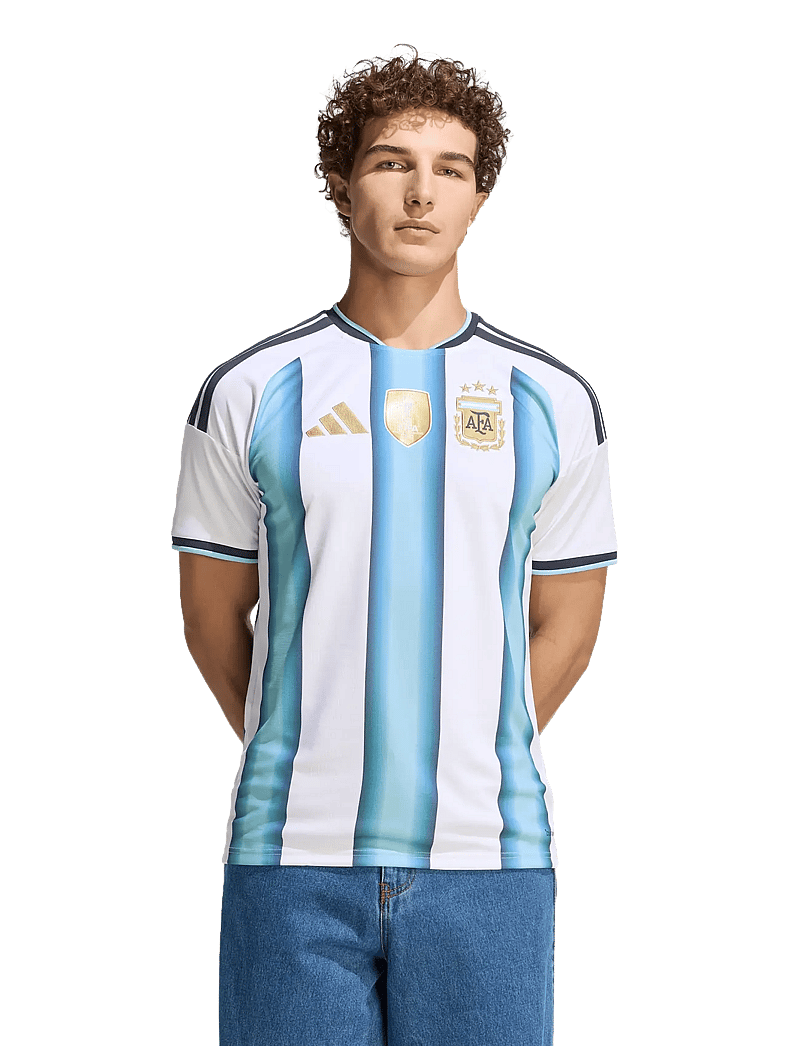 adidas Performance - AFA H JSY D - futbola krekli - white/iceblu/ltblue - 5