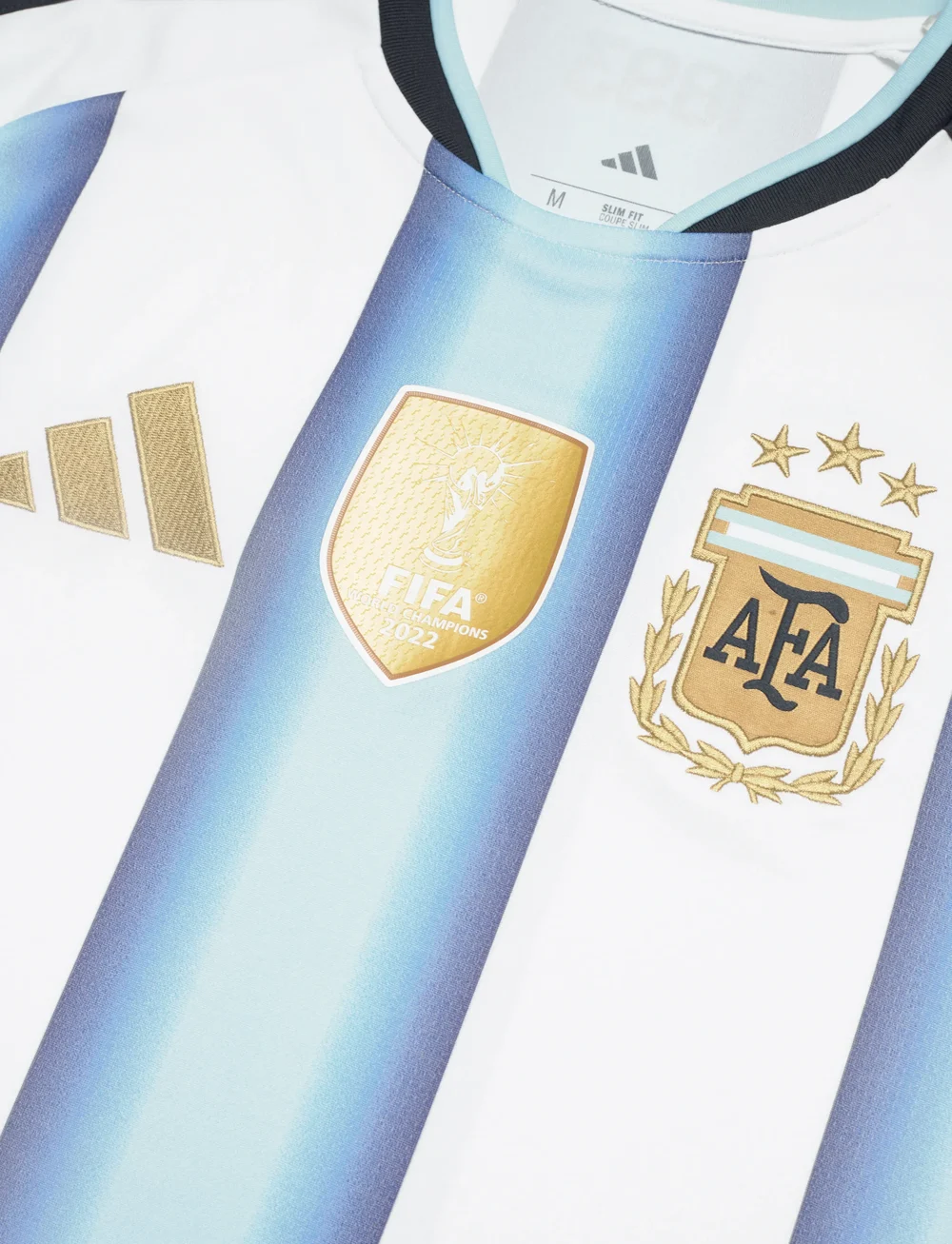 adidas Performance - AFA H JSY D - fußballoberteile - white/iceblu/ltblue - 4