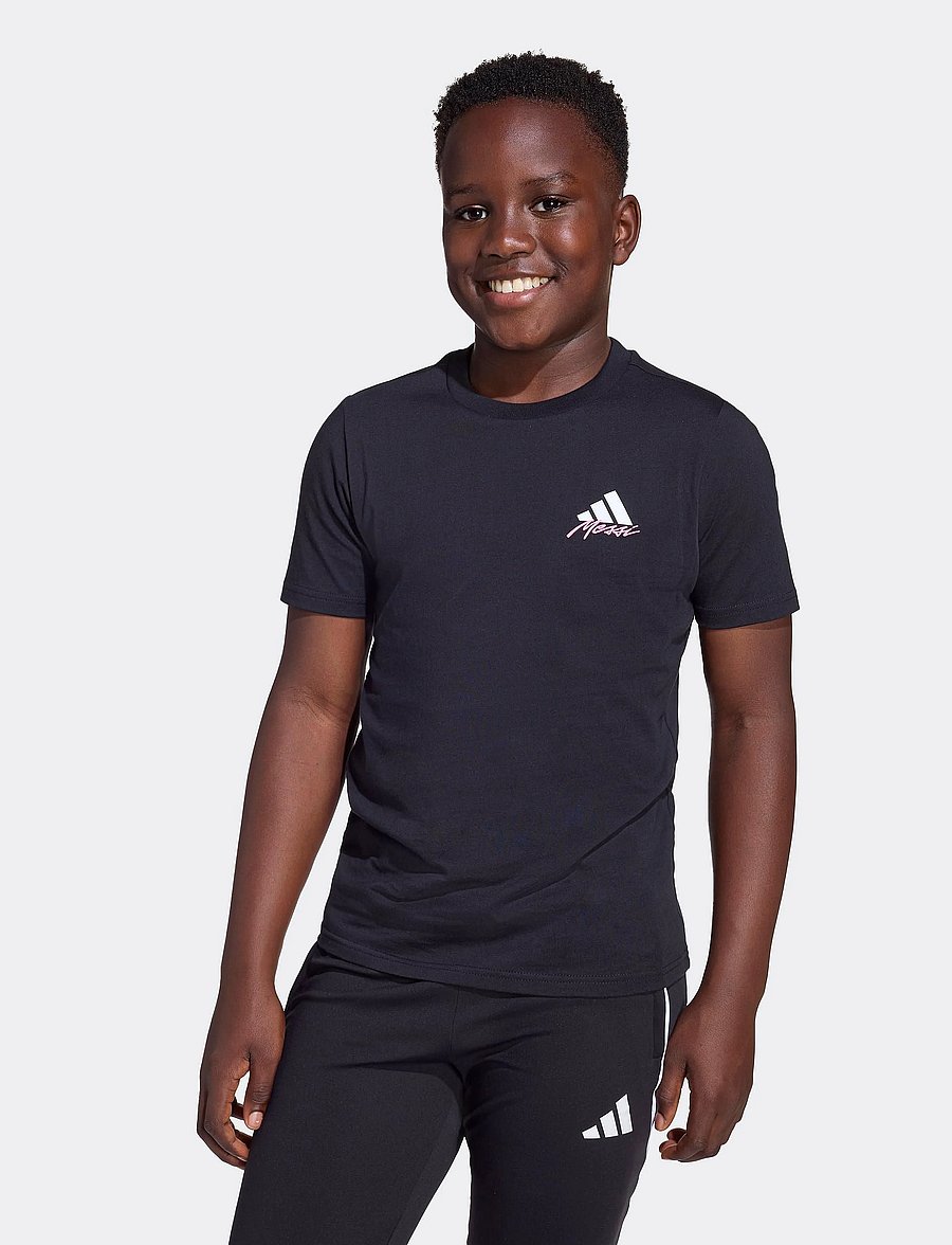 adidas Performance - Y MESSI G T - kurzärmelig - black - 0