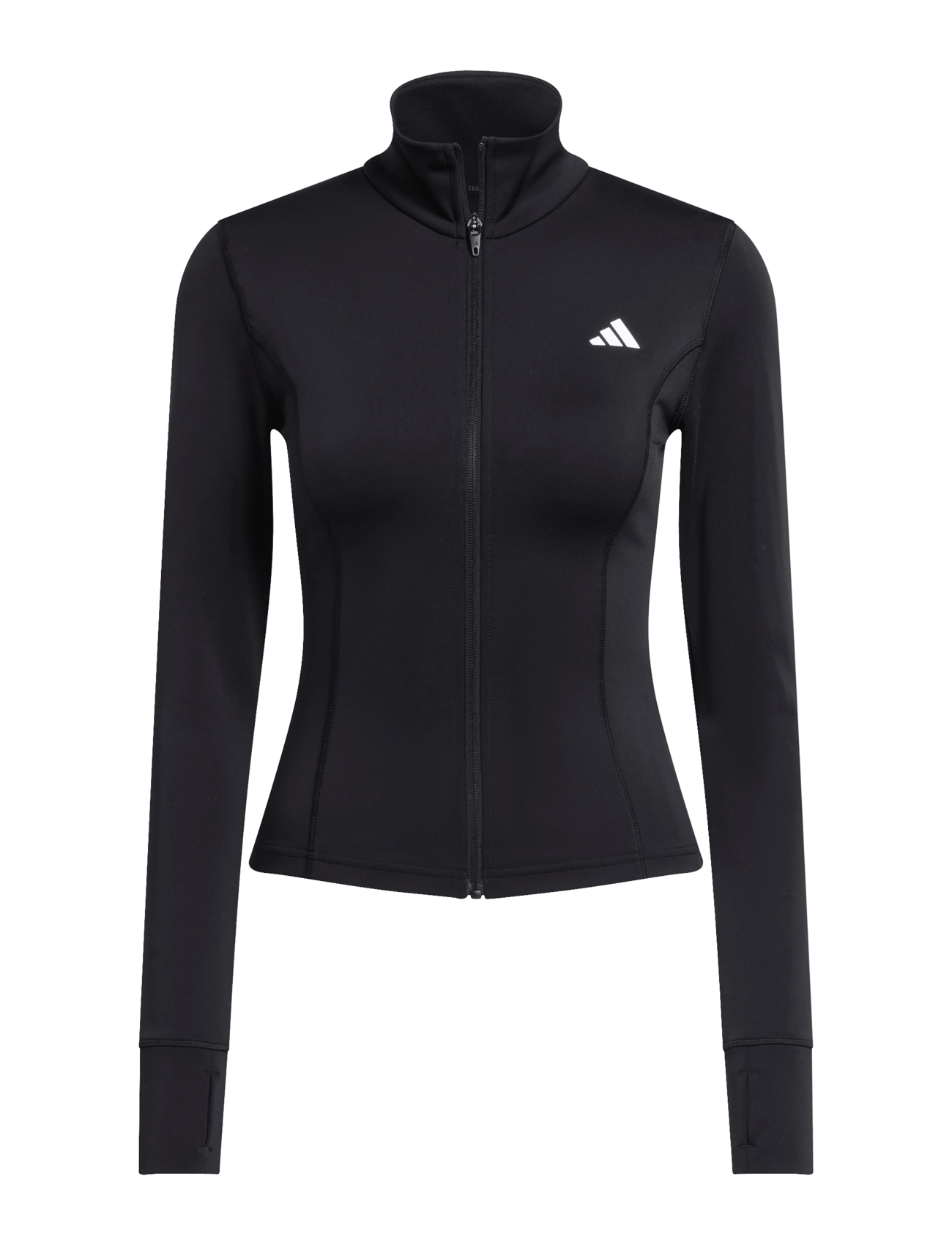 adidas Performance WE ZP THRU JKT - Jassen - BLACK / black