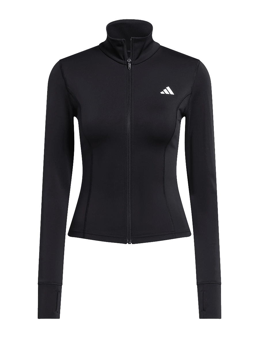 adidas Performance - WE ZP THRU JKT - trainingsjacken - black - 1