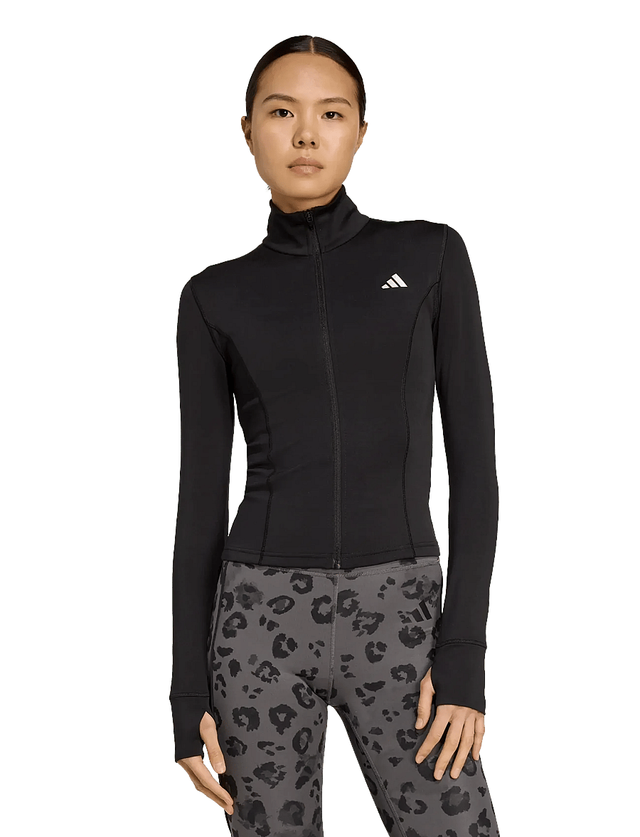 adidas Performance - WE ZP THRU JKT - trainingsjacken - black - 0