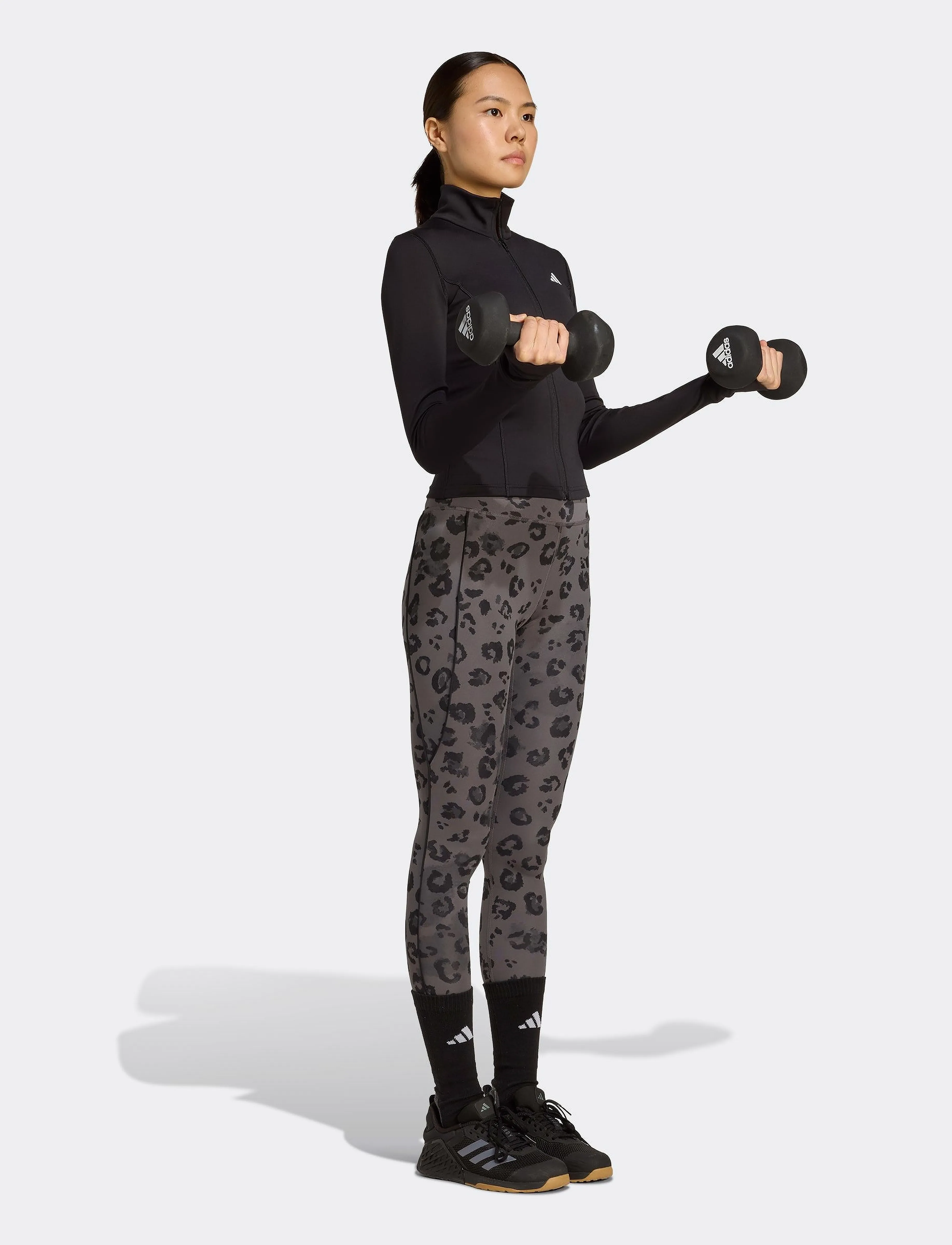 adidas Performance - WE ZP THRU JKT - treniruočių striukės - black - 4