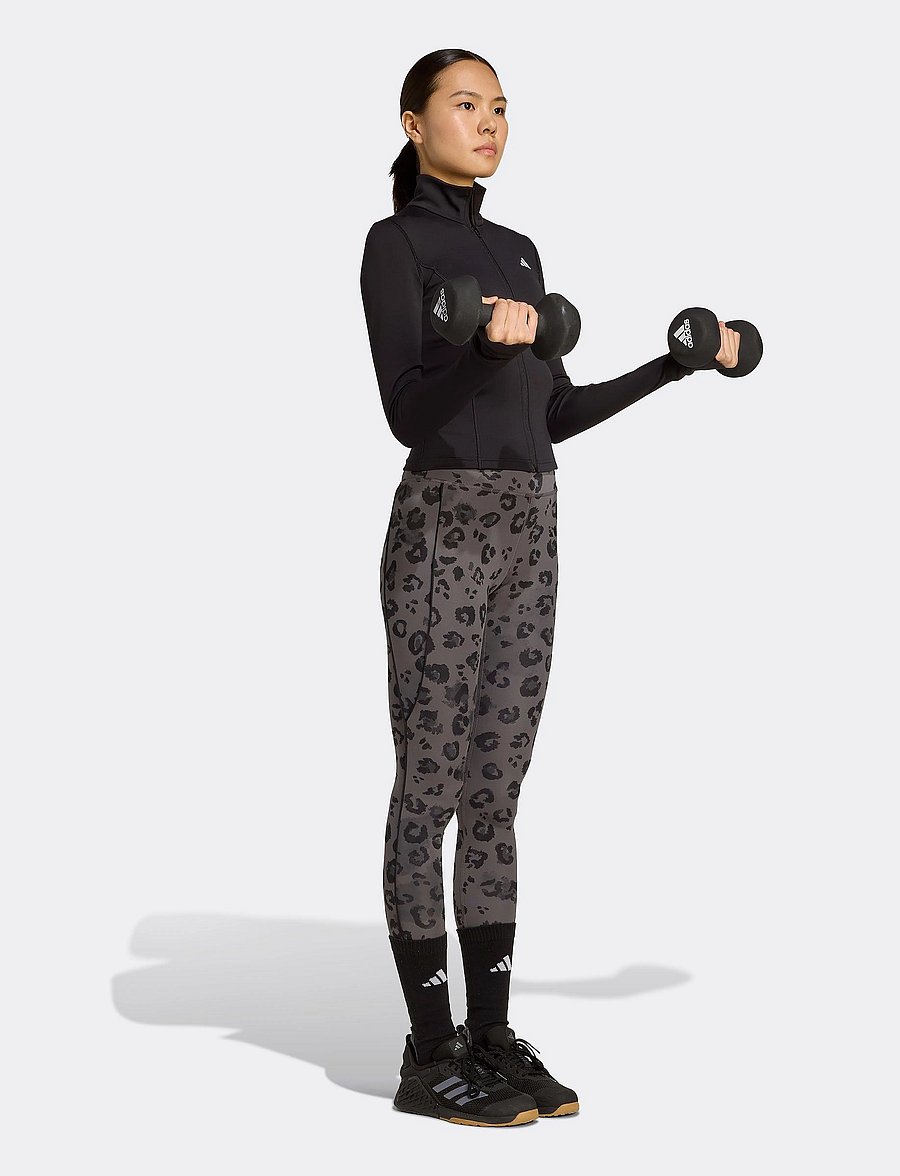adidas Performance - WE ZP THRU JKT - trainingsjacken - black - 4