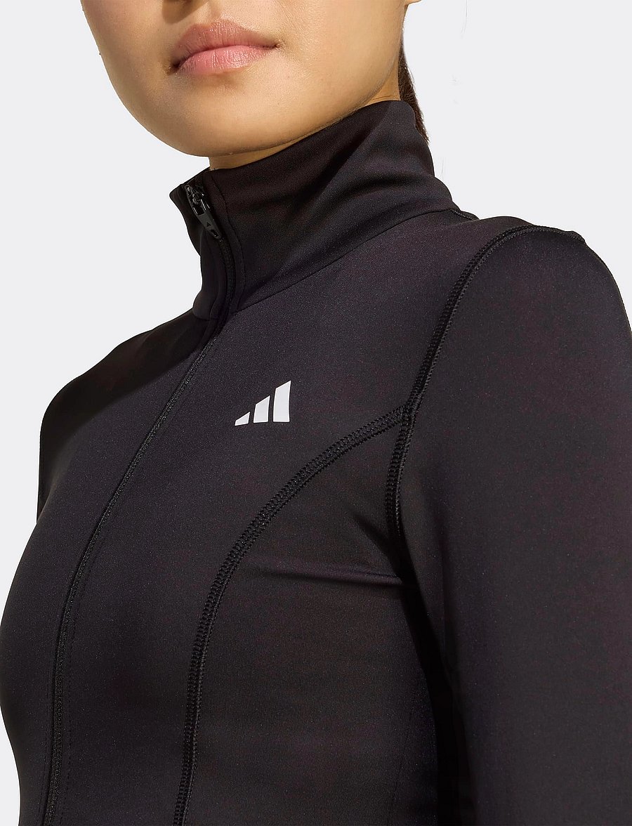 adidas Performance - WE ZP THRU JKT - trainingsjacken - black - 5