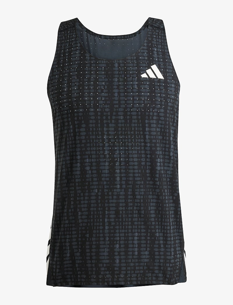 adidas Performance - ADIZERO SNGLT M - tanktops - carbon/black - 1