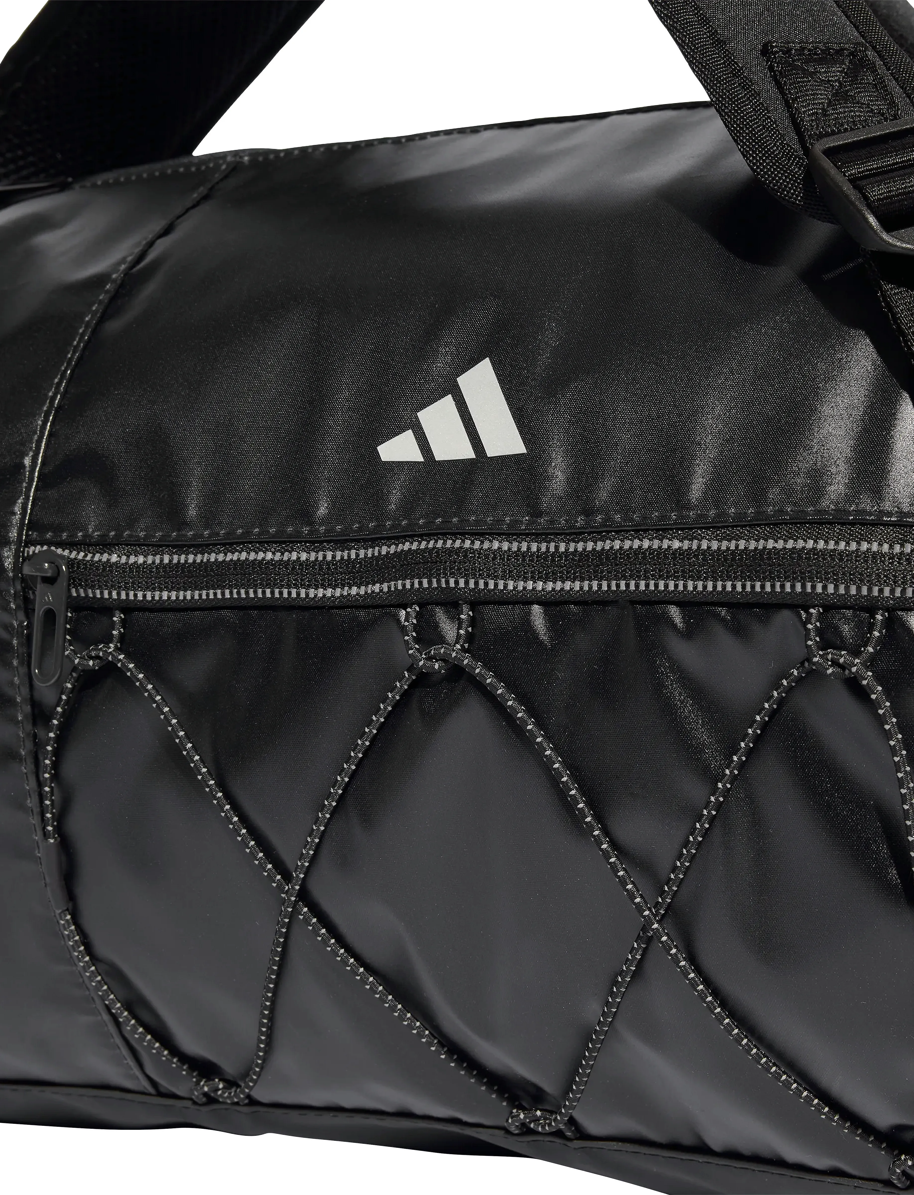 adidas Performance - GYM DUFFEL - carbon/refsil - 3