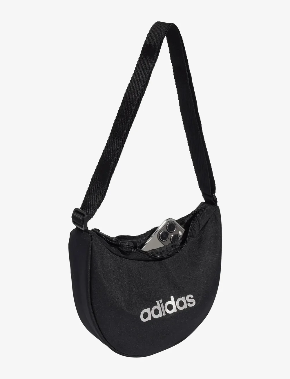 adidas Performance - W L ESS POUCH - handtaschen & bauchtaschen - black/silvmt - 2