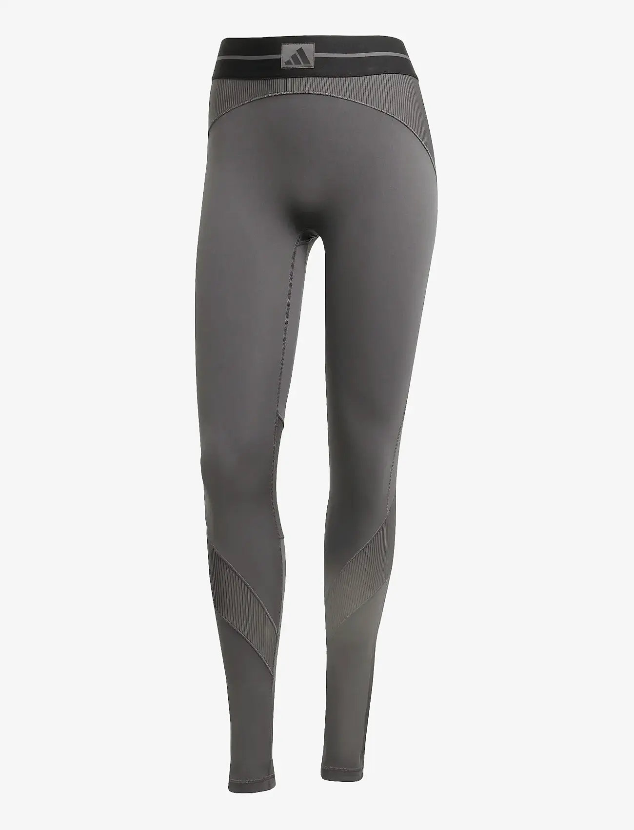 adidas Performance - HYG RIB 1/1 L - treeningretuusid - gresix/black - 1