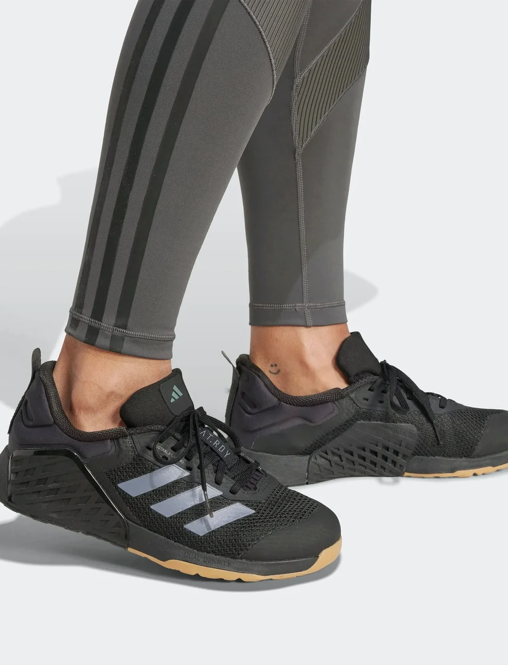 adidas Performance - HYG RIB 1/1 L - trainingstights - gresix/black - 5