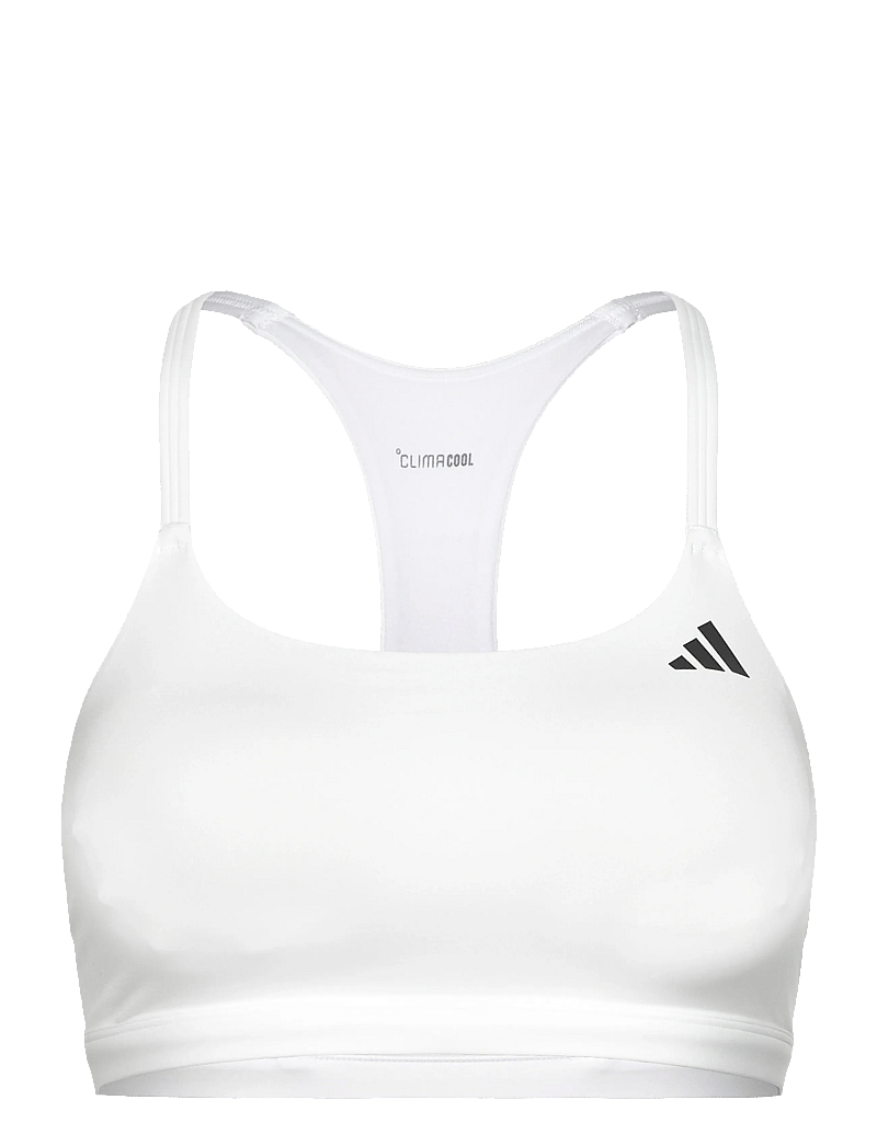 adidas Performance - OPT ESS LS BRA - spordirinnahoidjad - white - 0