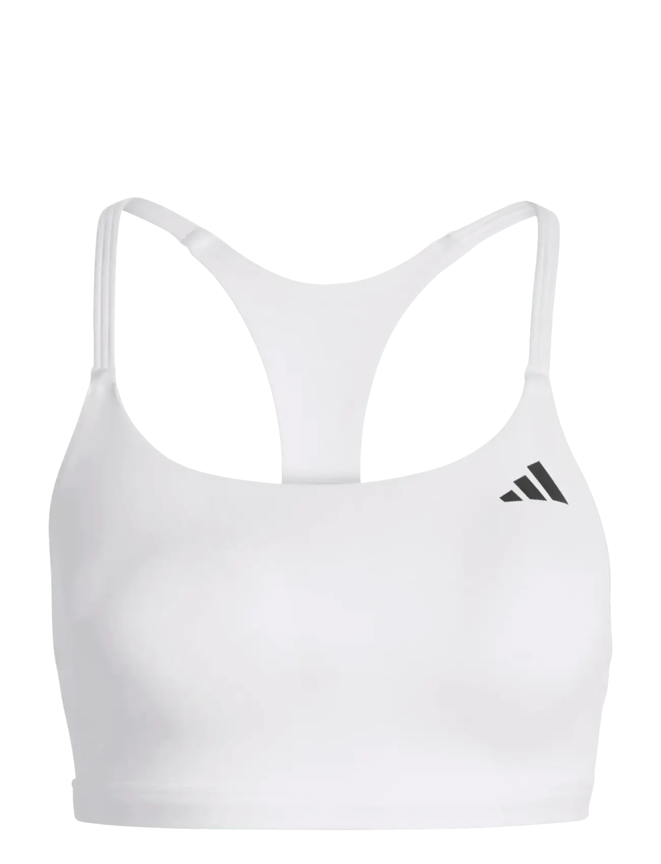 adidas Performance OPT ESS LS BRA - adidas - WHITE / white