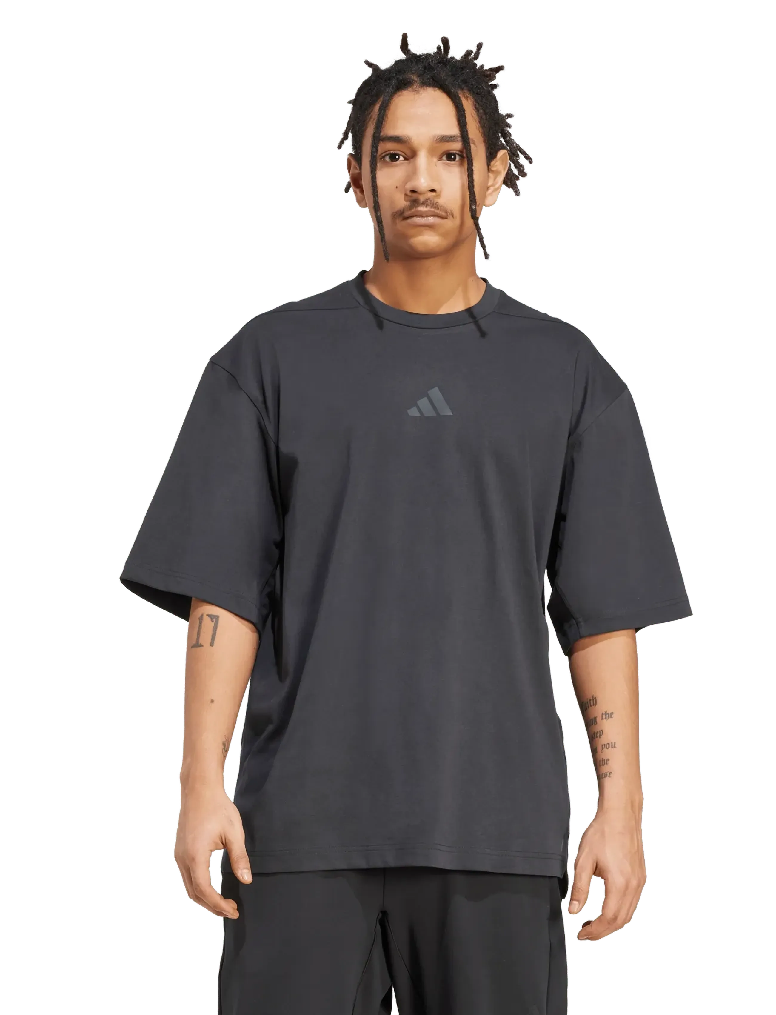 adidas Performance - OVERSIZE TEE - black - 2