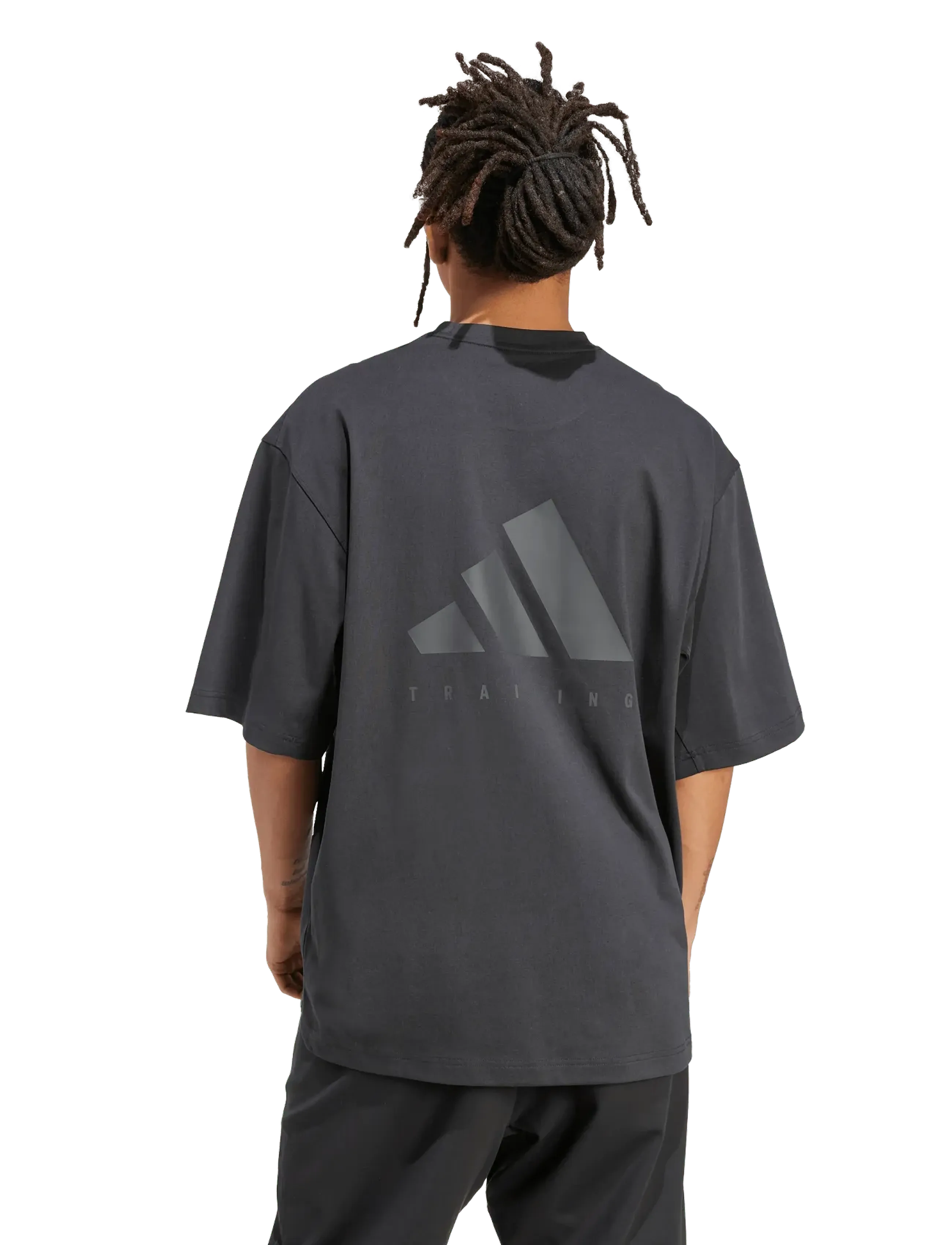 adidas Performance - OVERSIZE TEE - black - 4