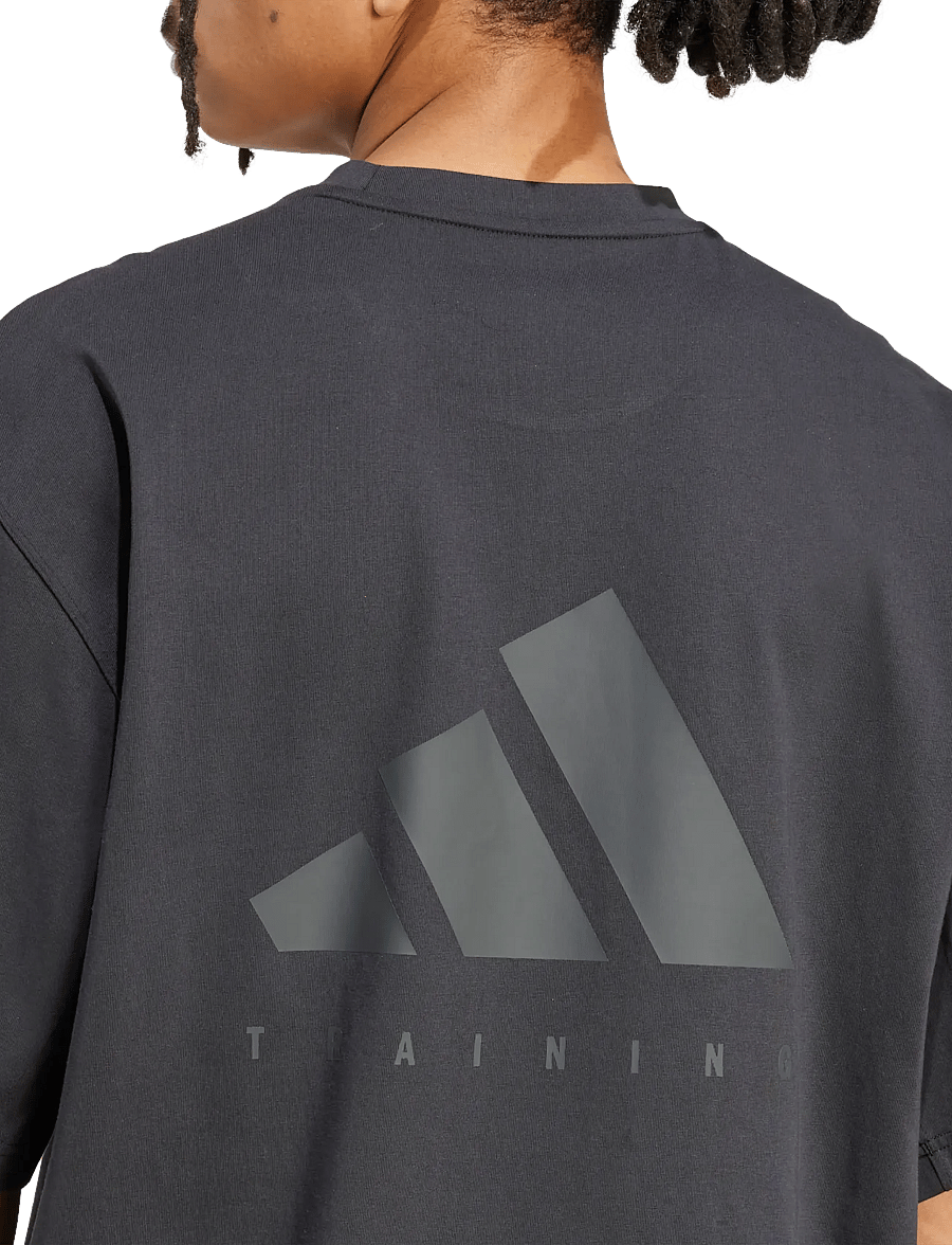 adidas Performance - OVERSIZE TEE - black - 5