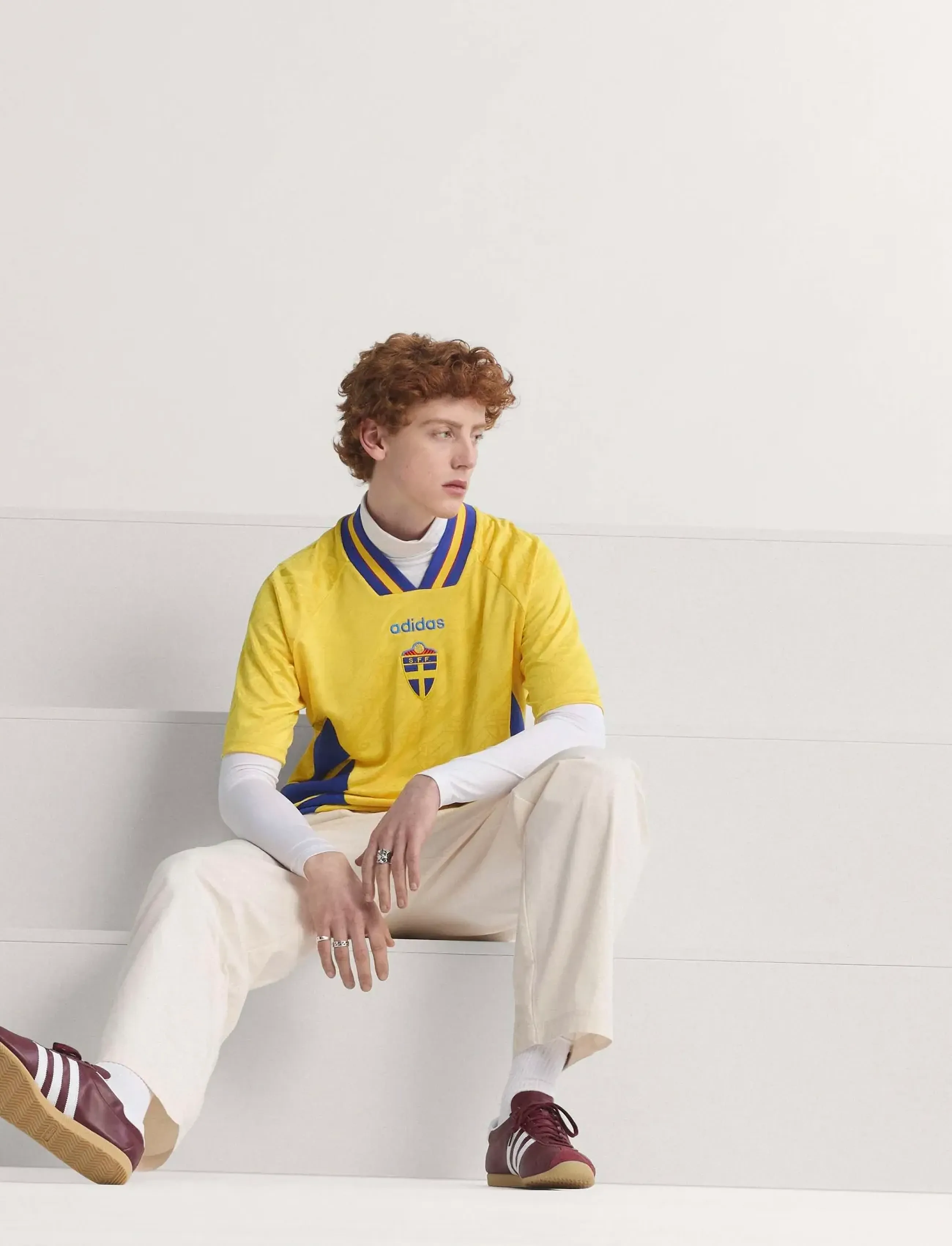adidas Performance SVFF H JSY 94 - Streetstyle - EQTYEL / yellow