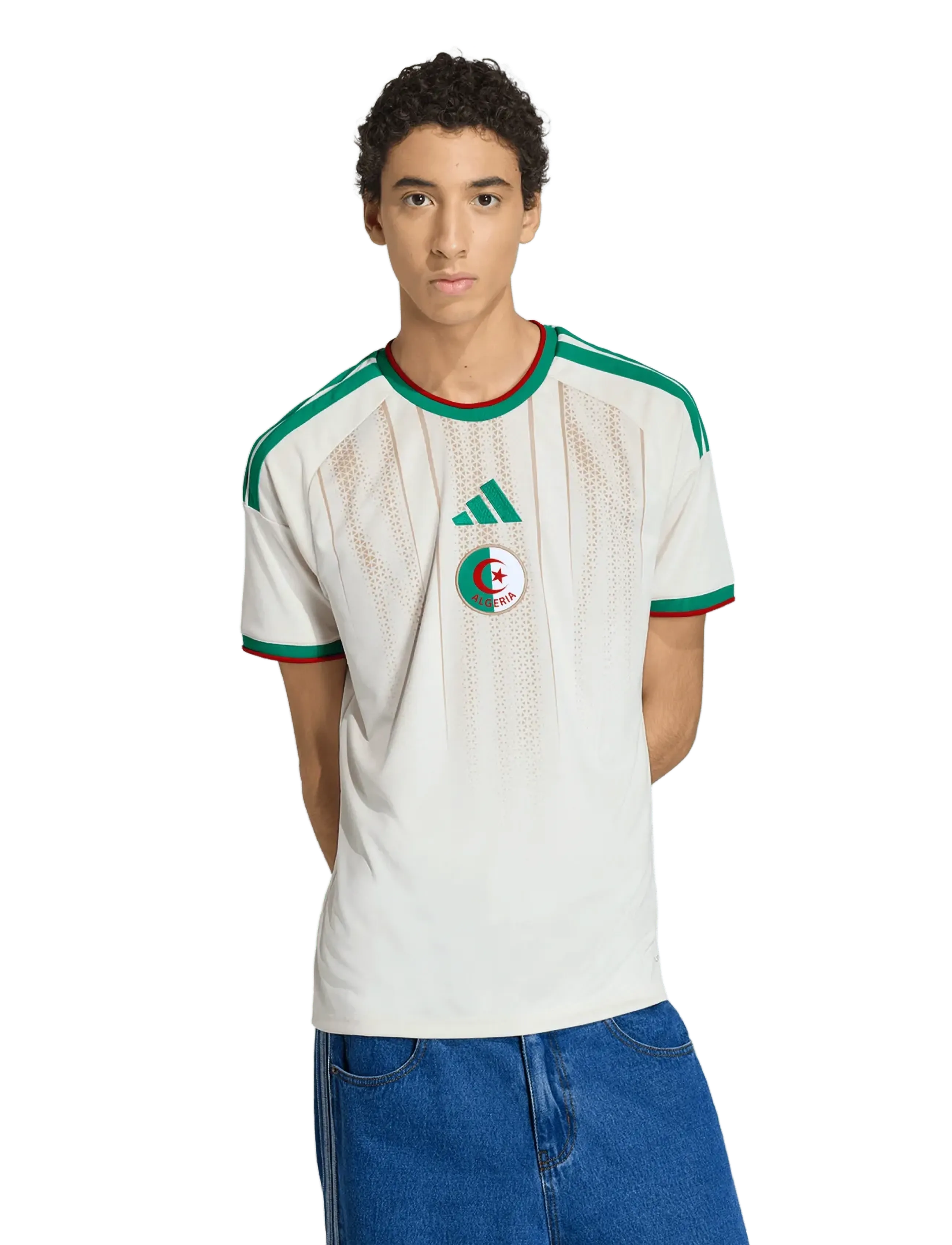 adidas Performance - ALGERIA FAF HOME JERSEY - cwhite - 3