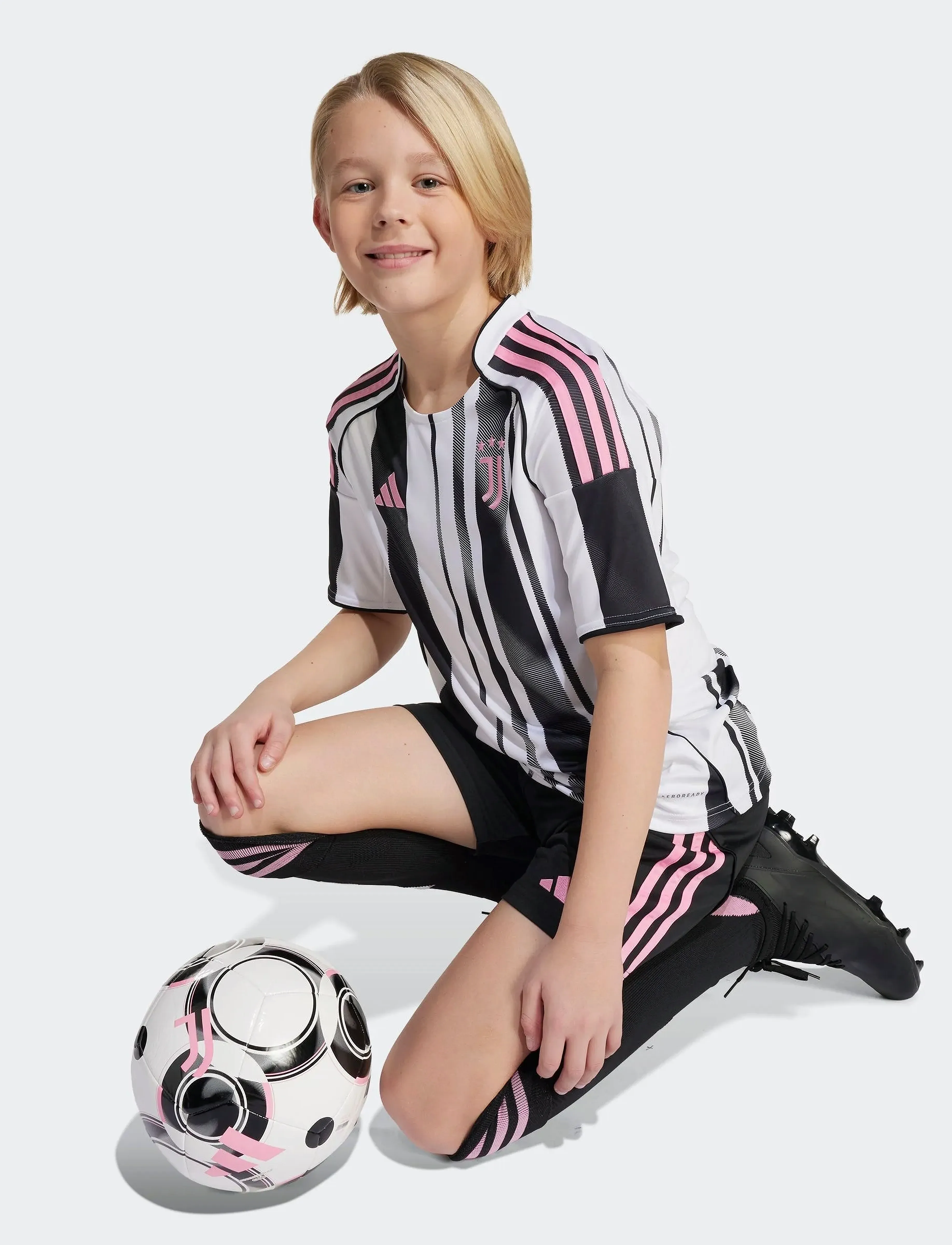 adidas Performance - JUVE H JSY Y - sportstoppe - white/black - 3