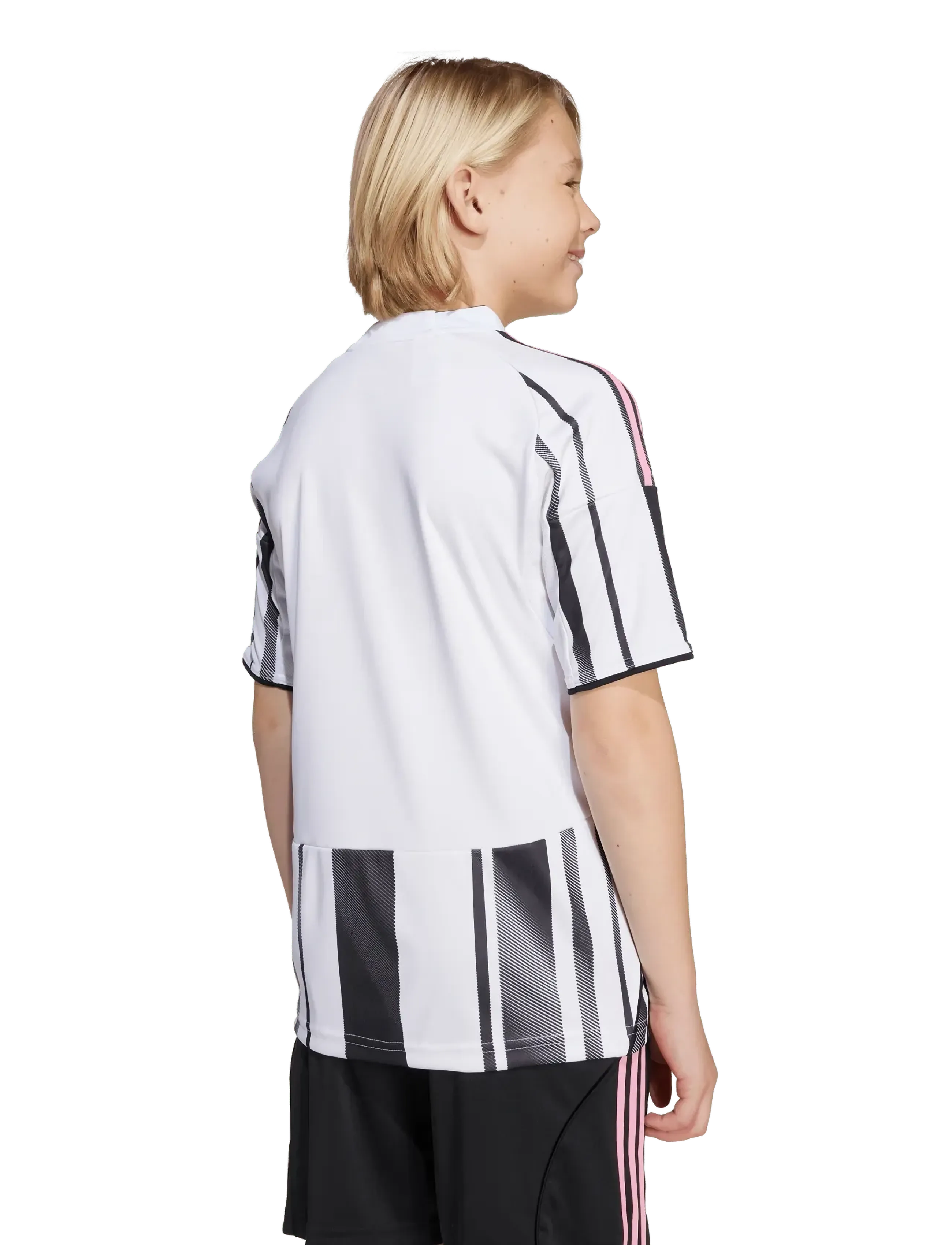 adidas Performance Juventus Home JSY Y - Fars dag - WHITE/BLACK / grey