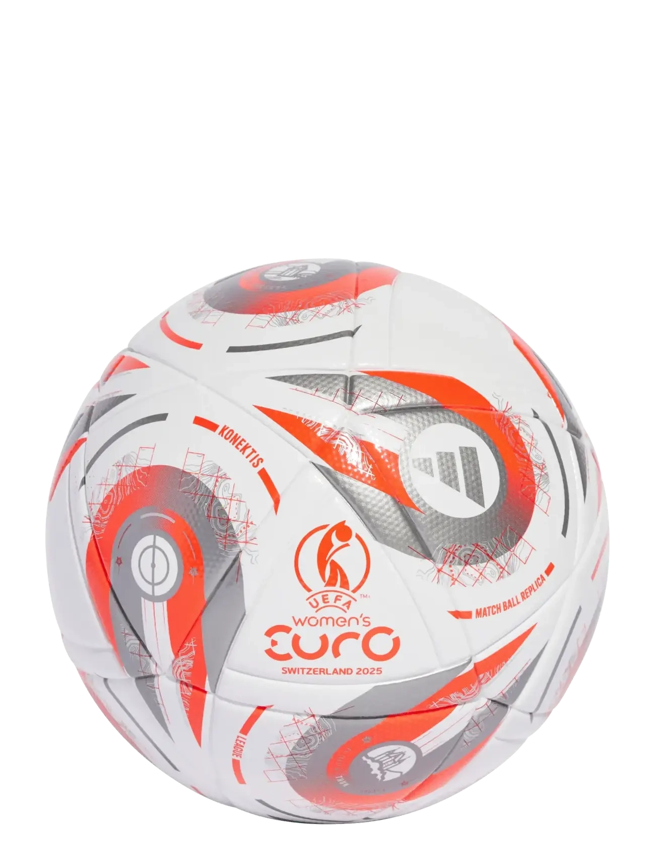adidas Performance W Euro25 Lge F, 4, White, Sport Football Equipment > Sport Football Balls, Herre