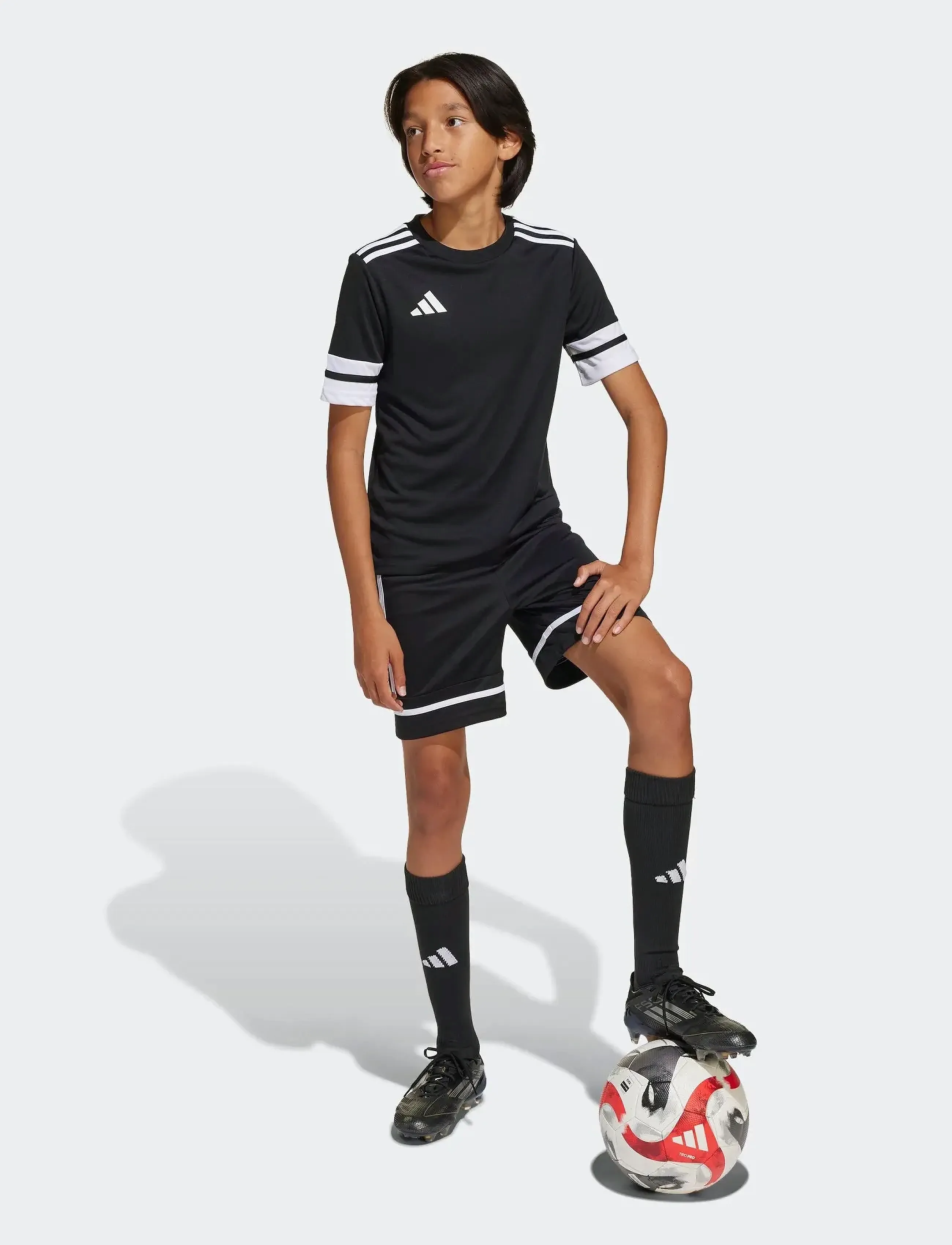 adidas Performance Squa25 Sho Y, 140, Schwarz, Kinder