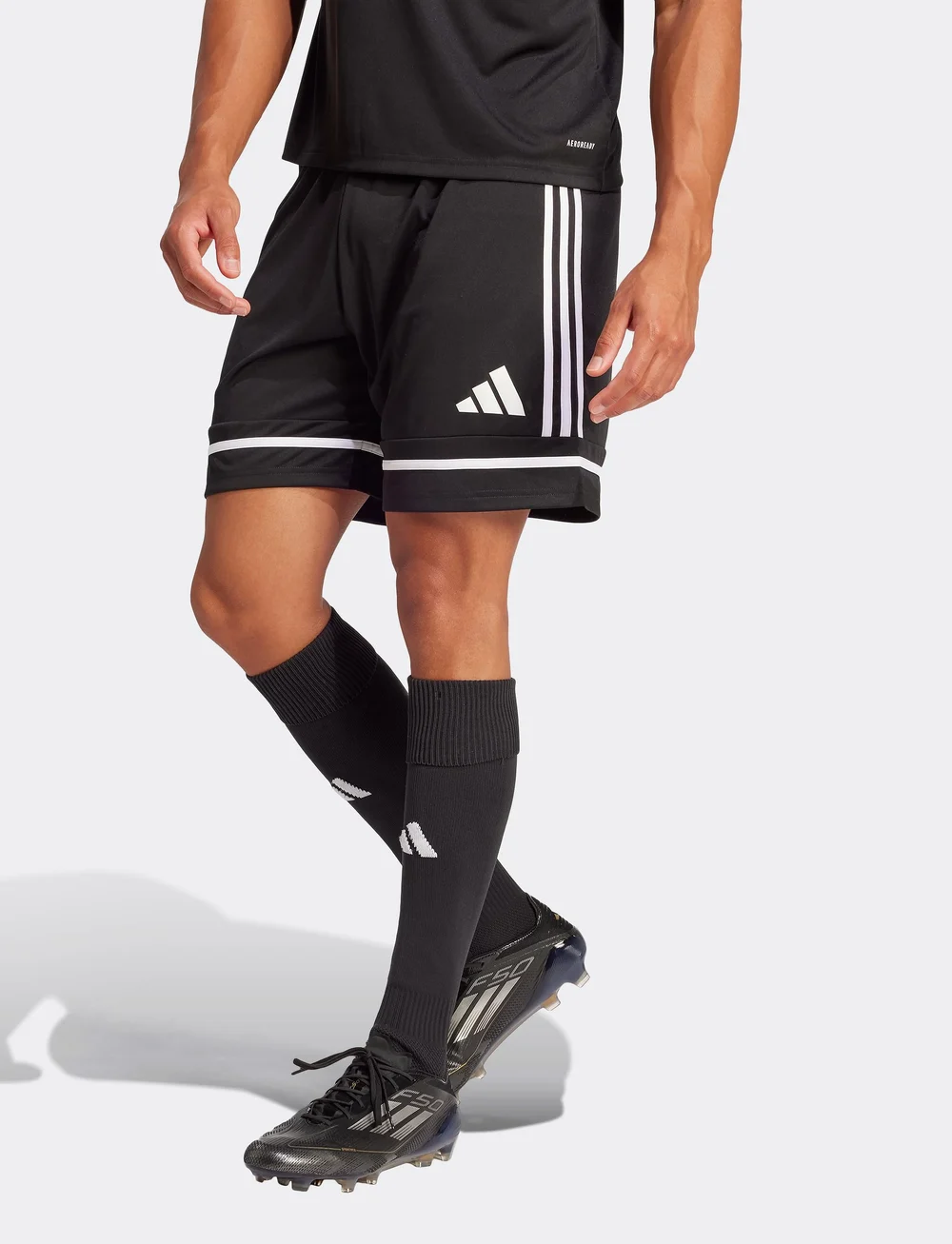 adidas Performance - SQUA25 SHO M - träningsshorts - black/black/white - 0