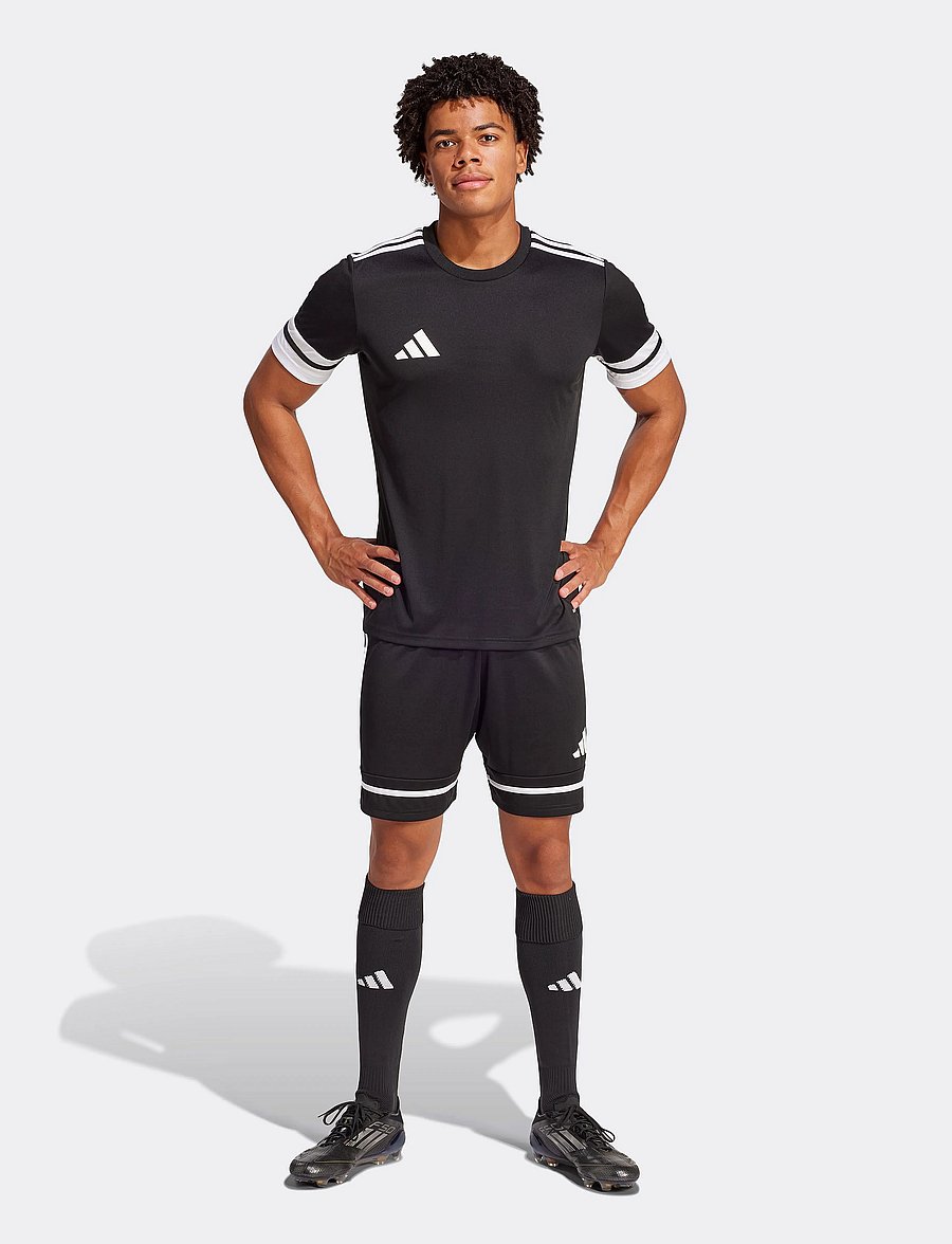 adidas Performance - SQUA25 SHO M - spodenki treningowe - black/black/white - 4