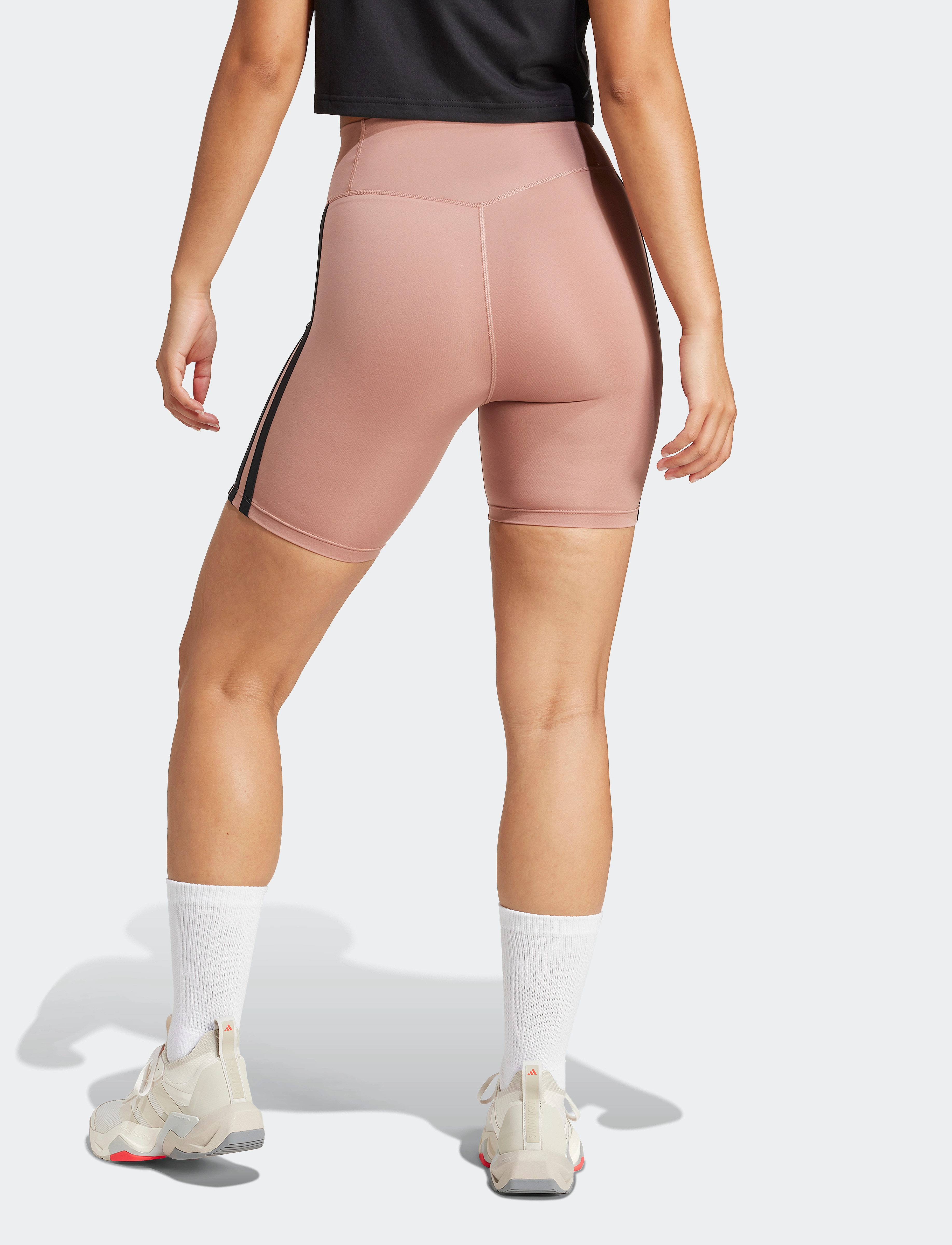 adidas Performance - OPT ESS 3S S - 1/2 længde - warcla/black - 2