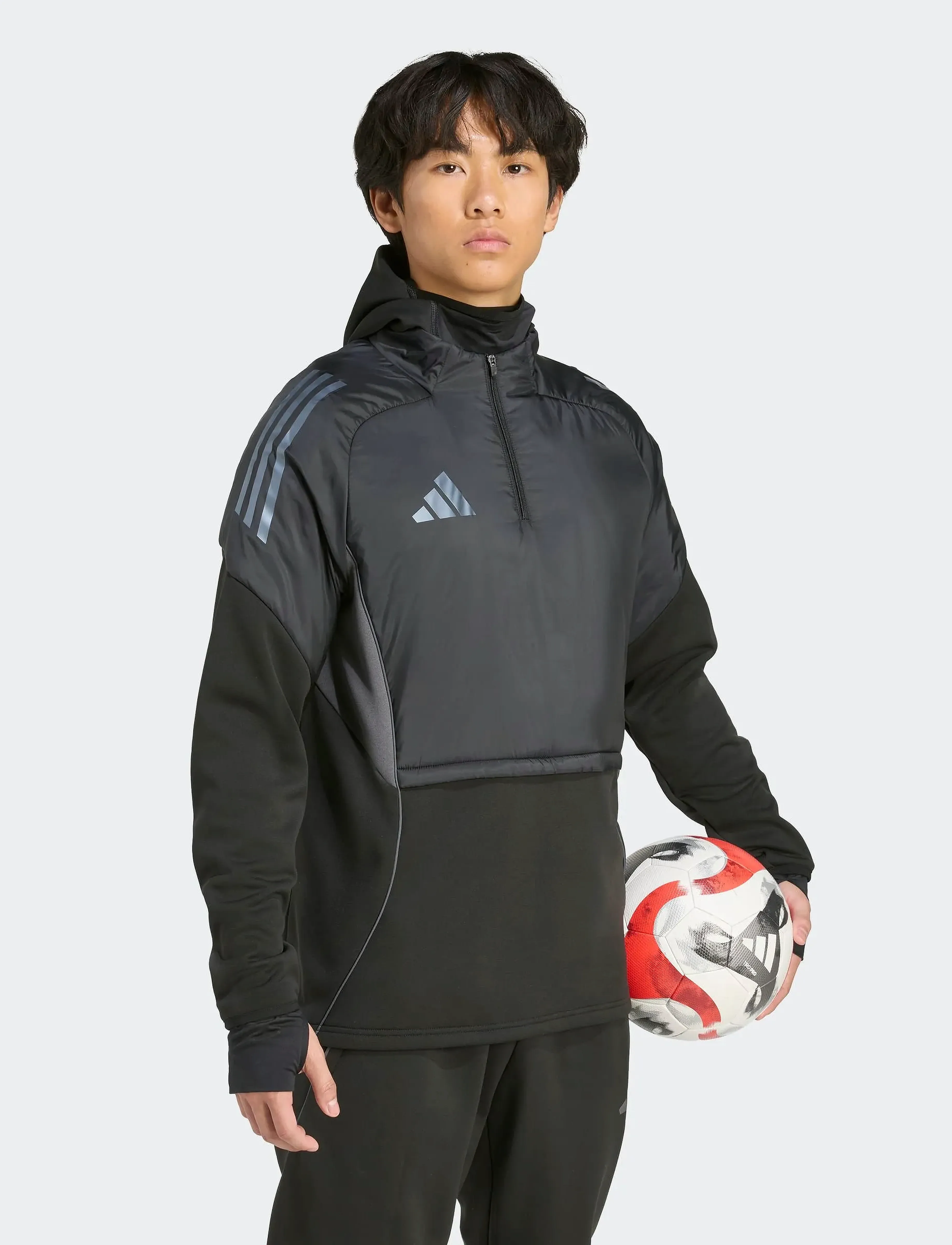 adidas Performance Tiro25C Wintop, 3XL, Black, Sport Jackets > Sport Training Jackets, Herre