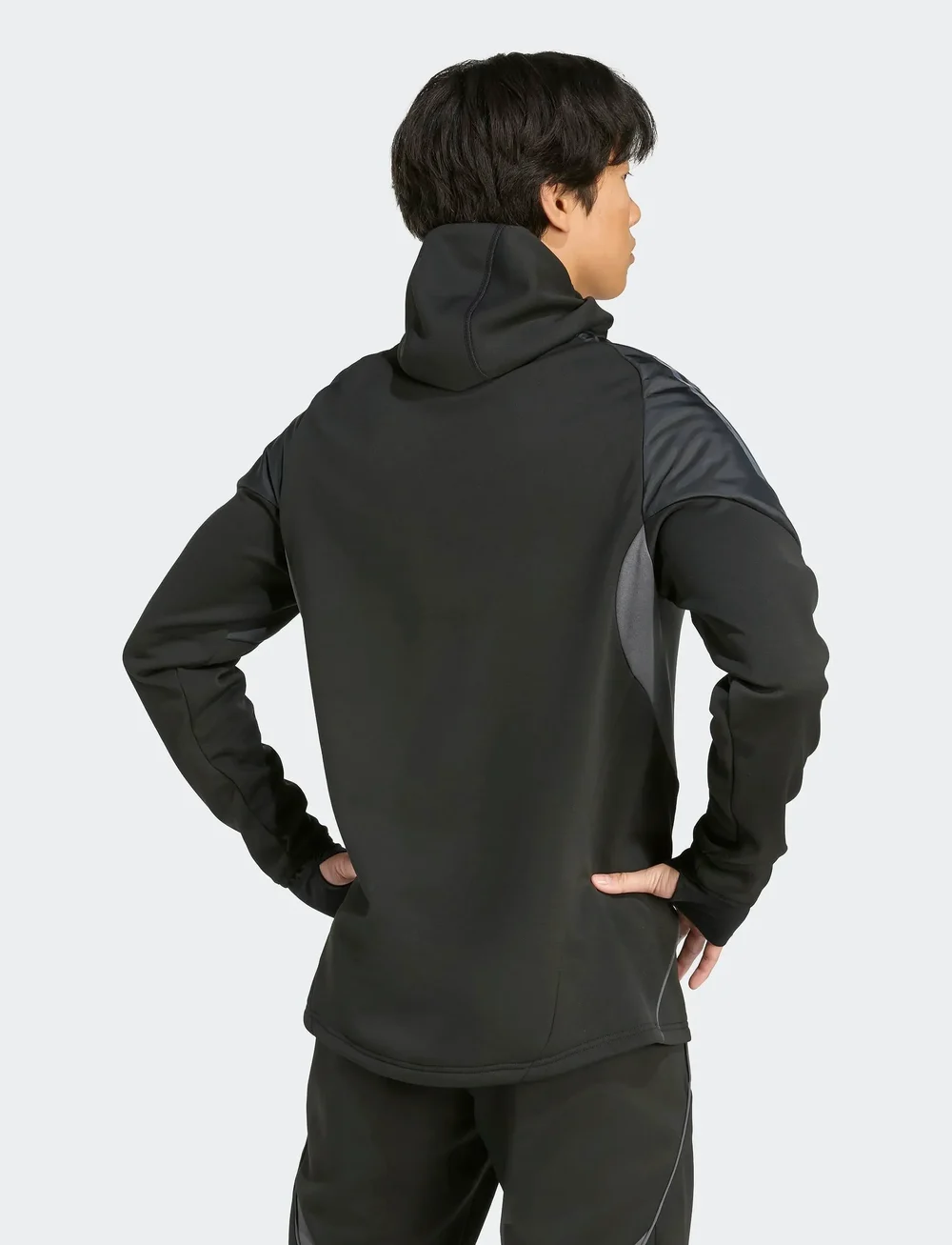 adidas Performance - TIRO25C WINTOP - sportjackor - black/tmdrgr - 4