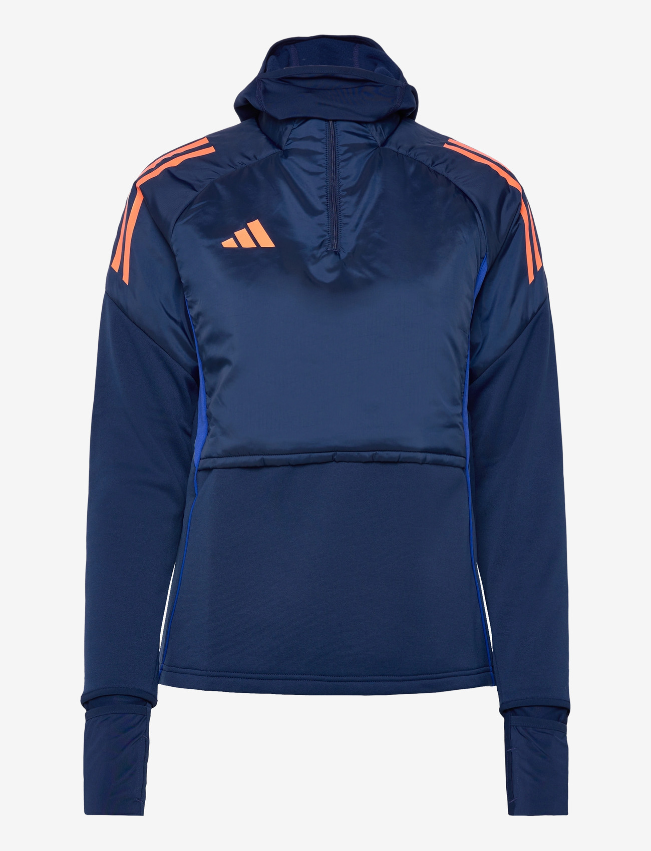 adidas Performance - TIRO25C WINTOPW - langærmede t-shirts - dkblue/beaora - 0