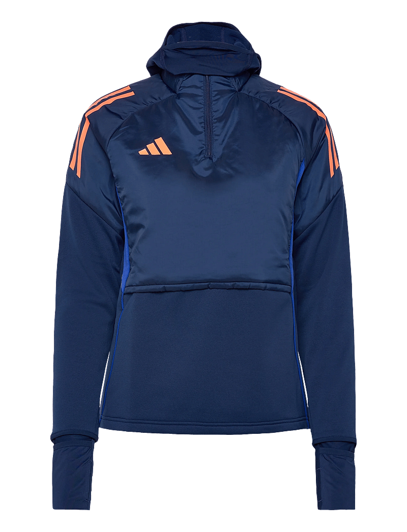 adidas Performance - TIRO25C WINTOPW - langærmede t-shirts - dkblue/beaora - 0