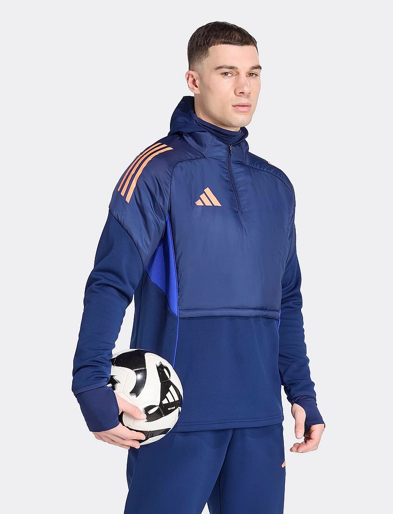 adidas Performance - TIRO25C WINTOP - sportjacken - dkblue/beaora - 0